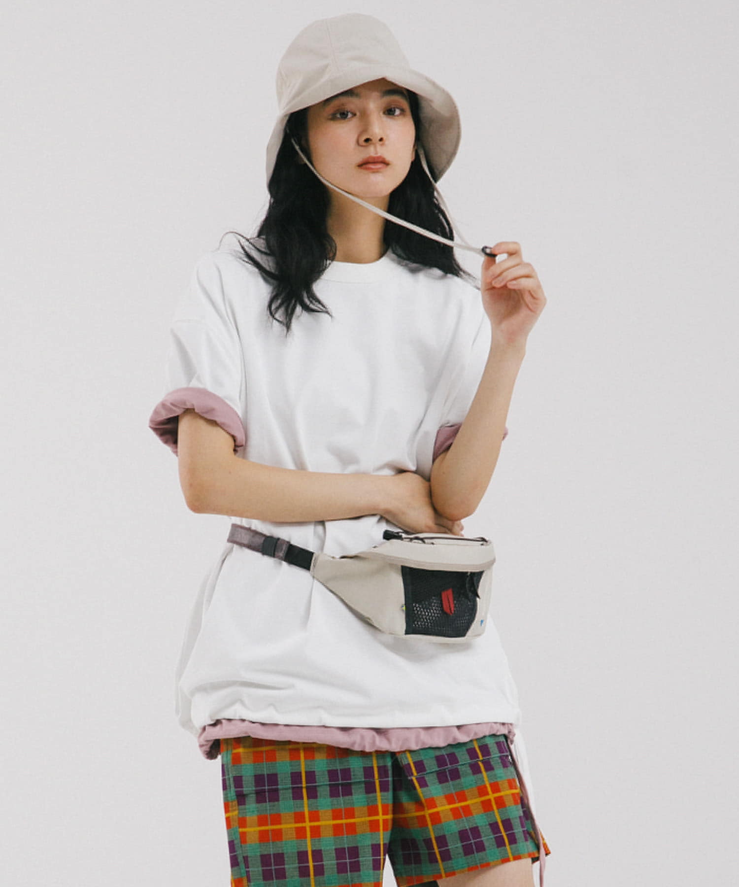 身長：168cm サイズ：one