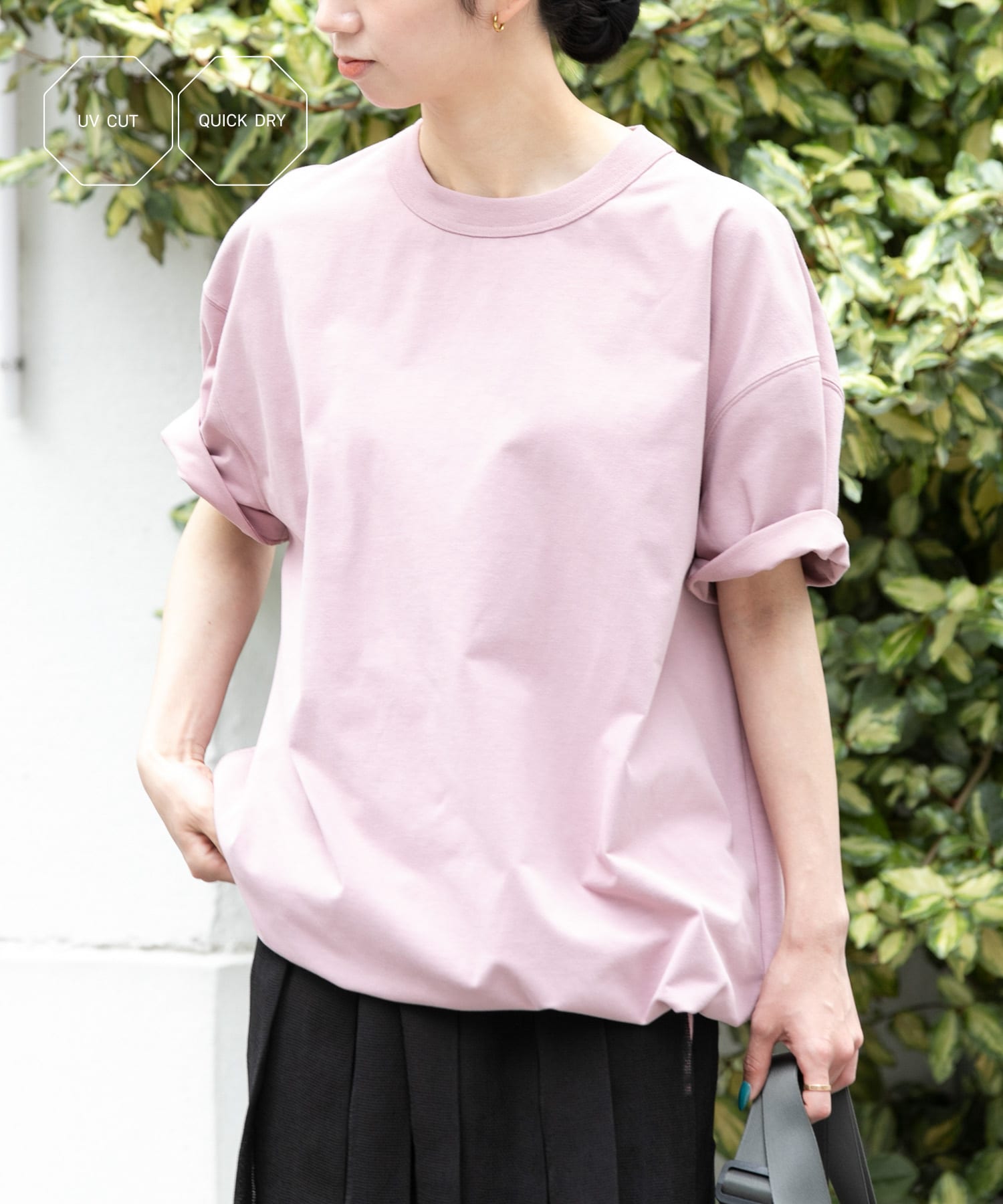 『UVカット/吸水速乾』DRY OUT LOOSE FIT T-SHIRTS