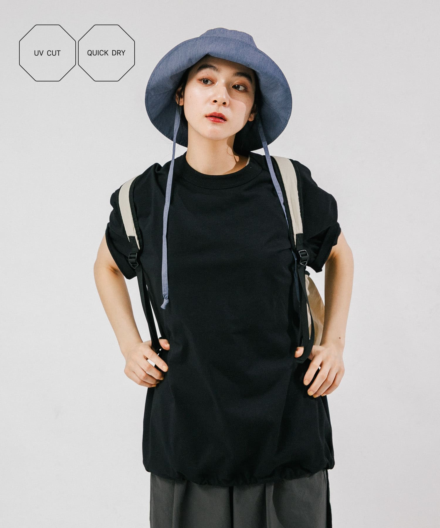 『UVカット/吸水速乾』DRY OUT LOOSE FIT T-SHIRTS