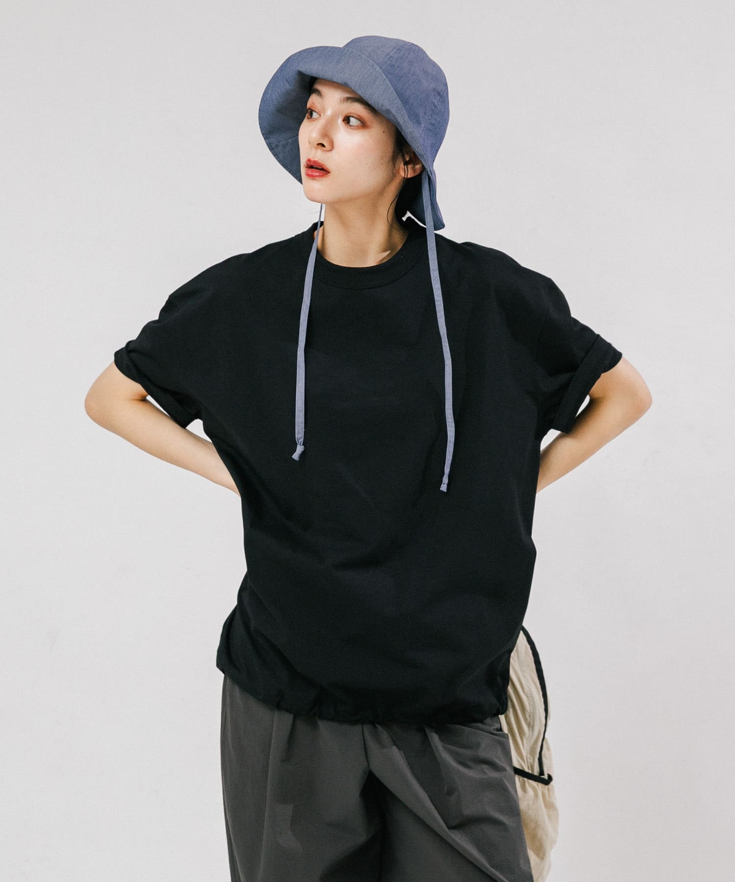 身長：168cm サイズ：one