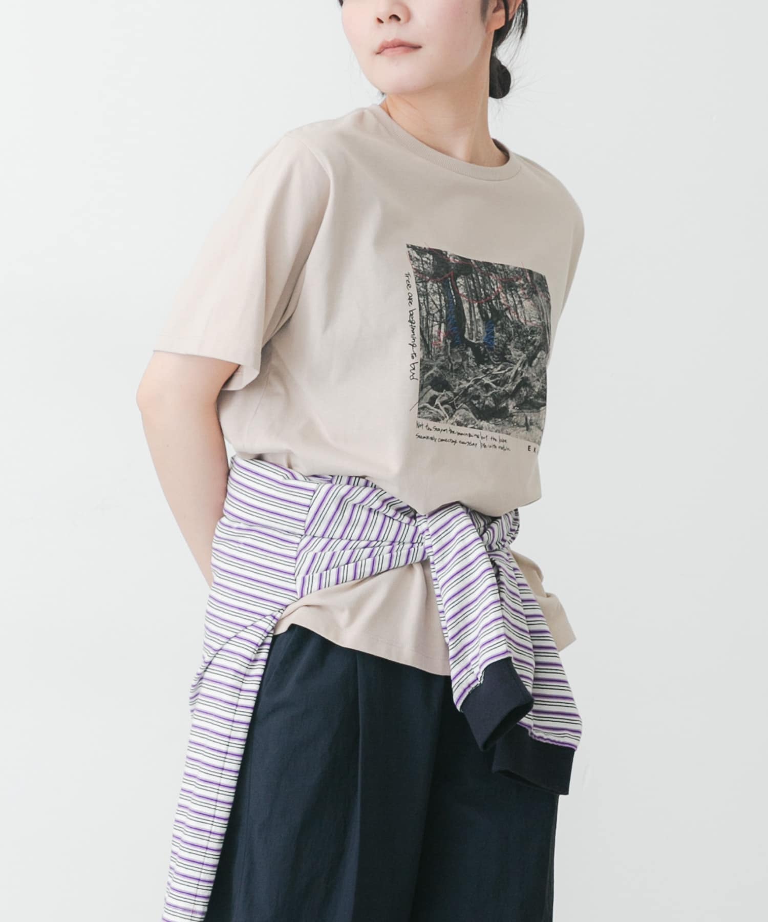 身長：169cm サイズ：one