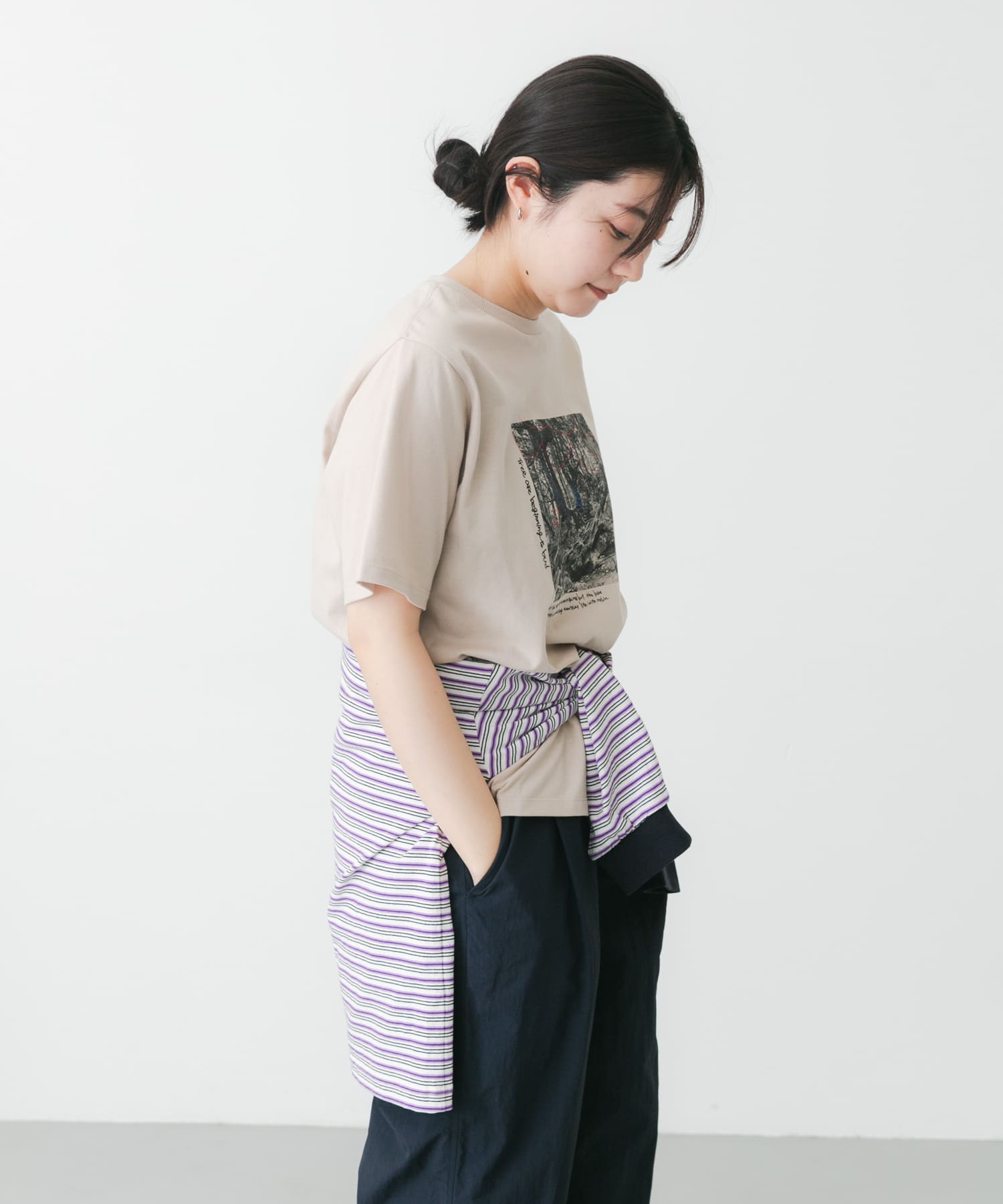 身長：169cm サイズ：one