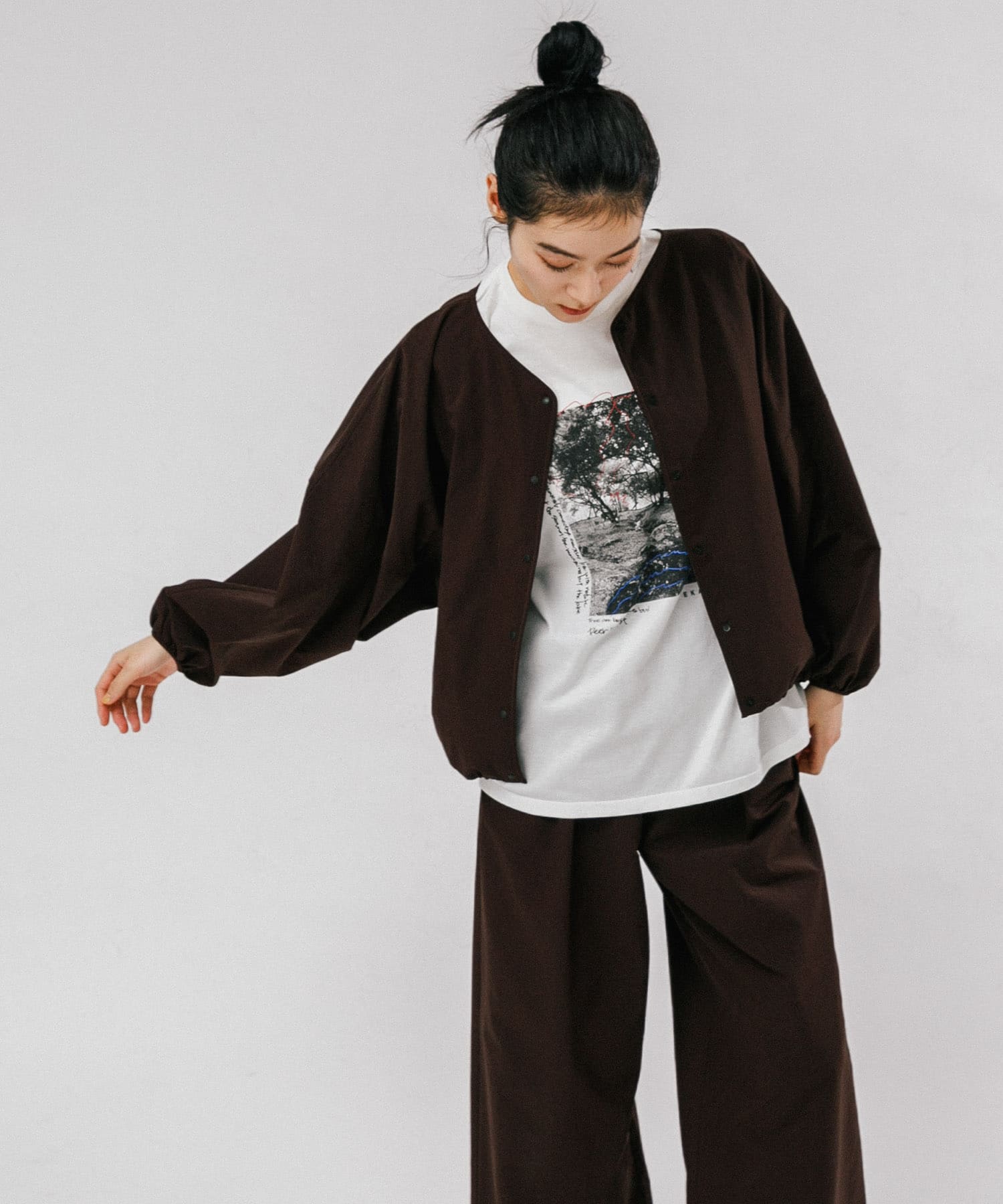 身長：168cm サイズ：one