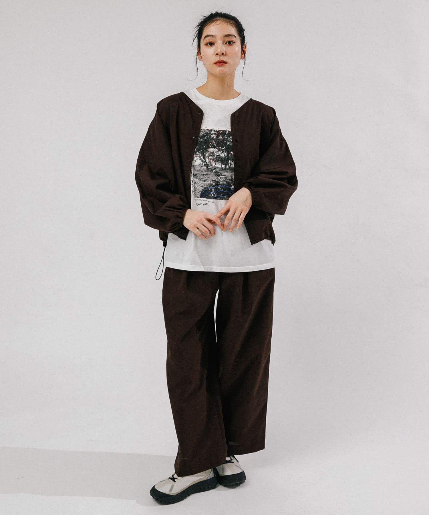 身長：168cm サイズ：one