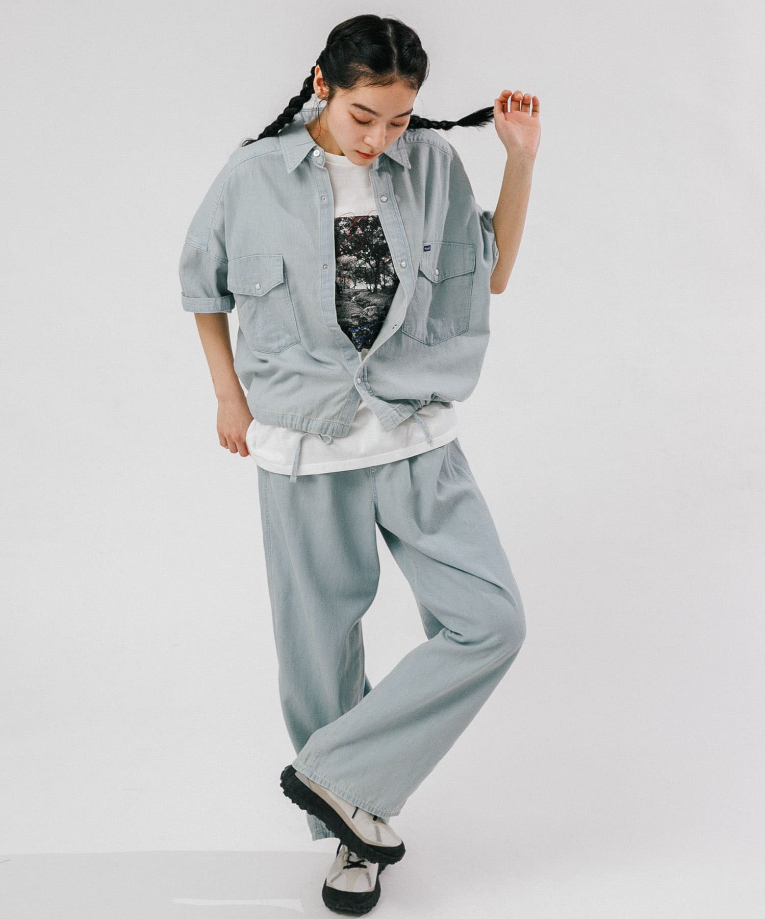 身長：168cm サイズ：one