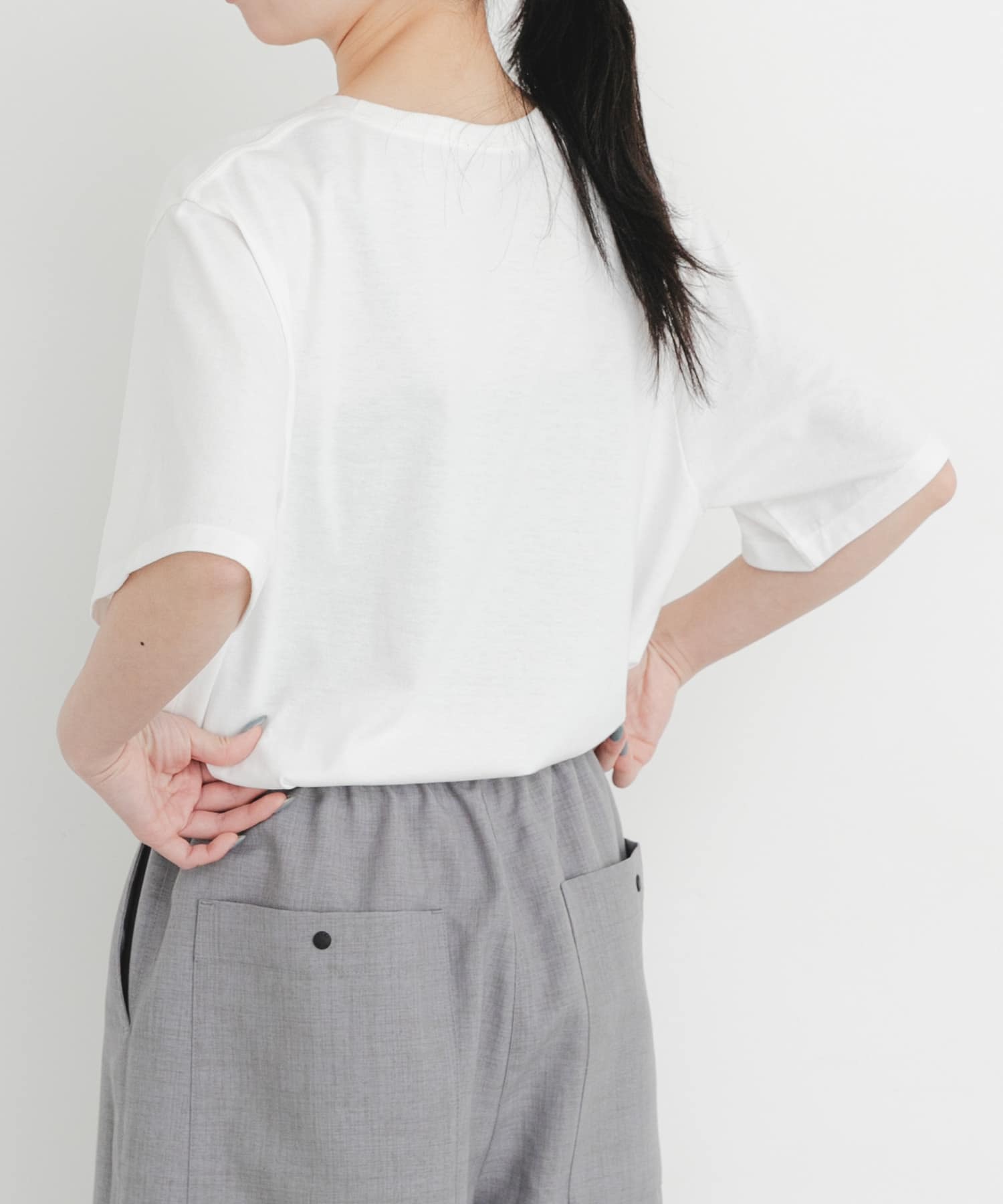 身長：161cm サイズ：one