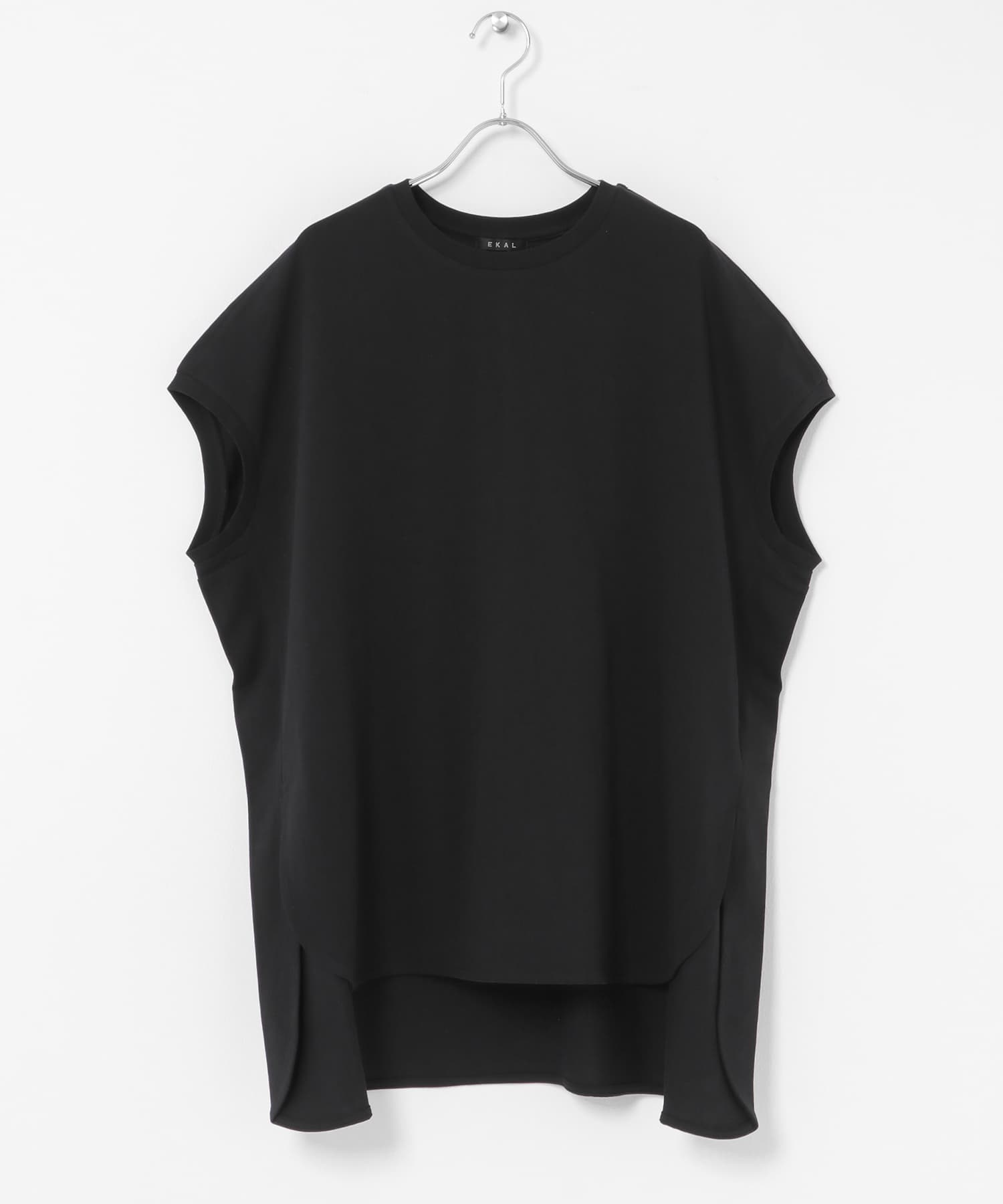 ドルマンスリーブカットソー ブラック Free