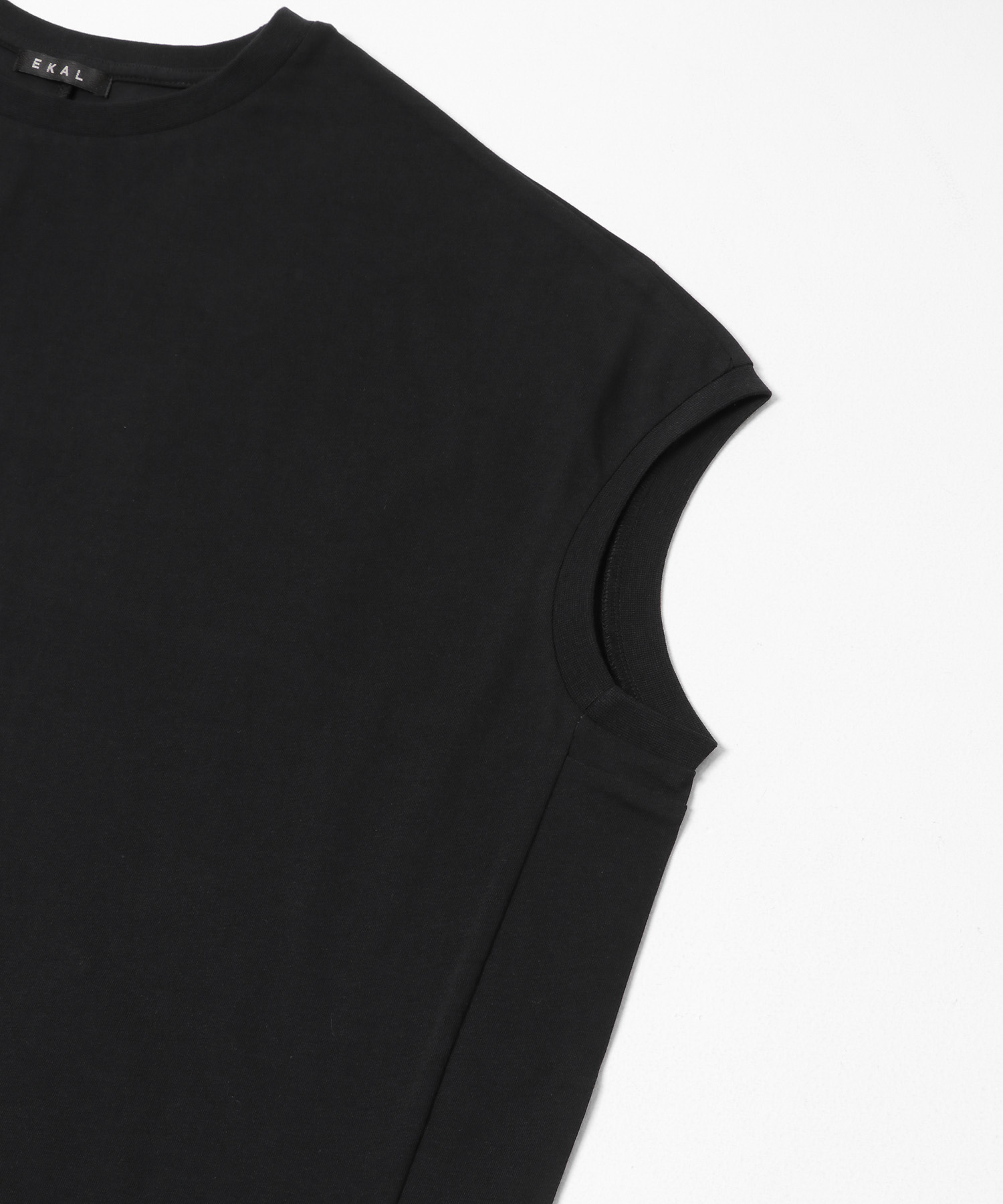 ドルマンスリーブカットソー ブラック Free