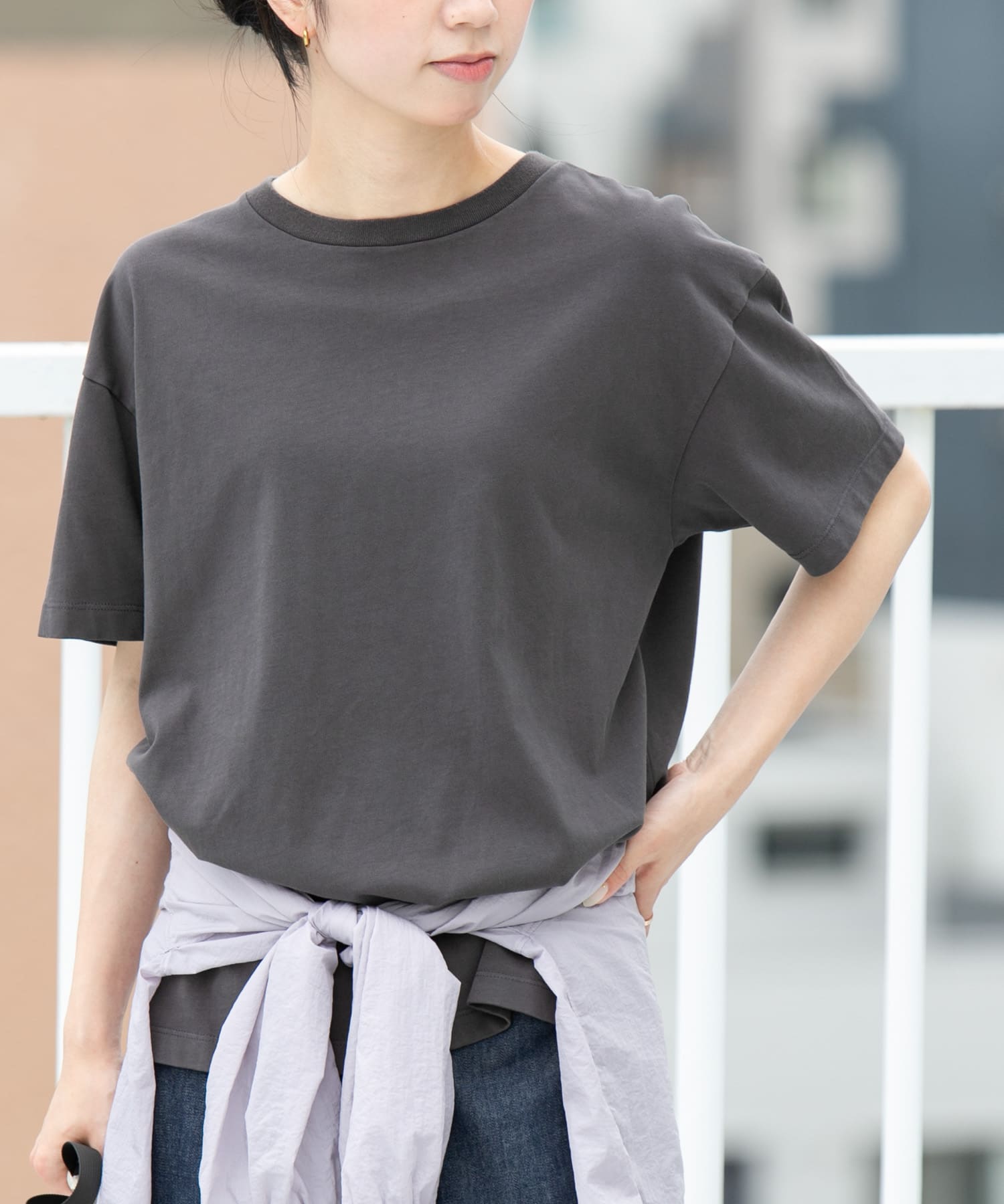 製品染めカットソー(One ライトブラウン): トップス｜URBAN RESEARCH
