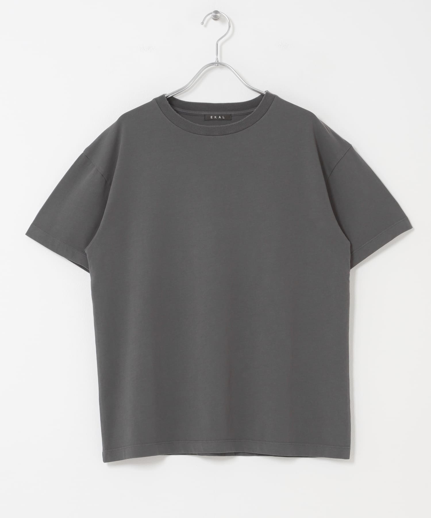 製品染めカットソー チャコール One
