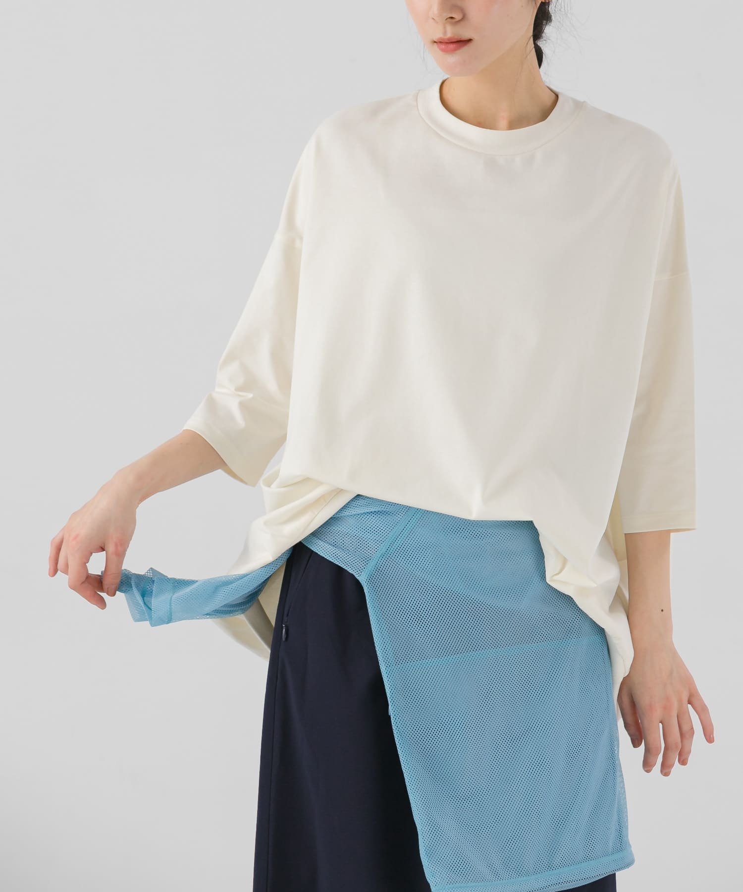 身長：168cm サイズ：one