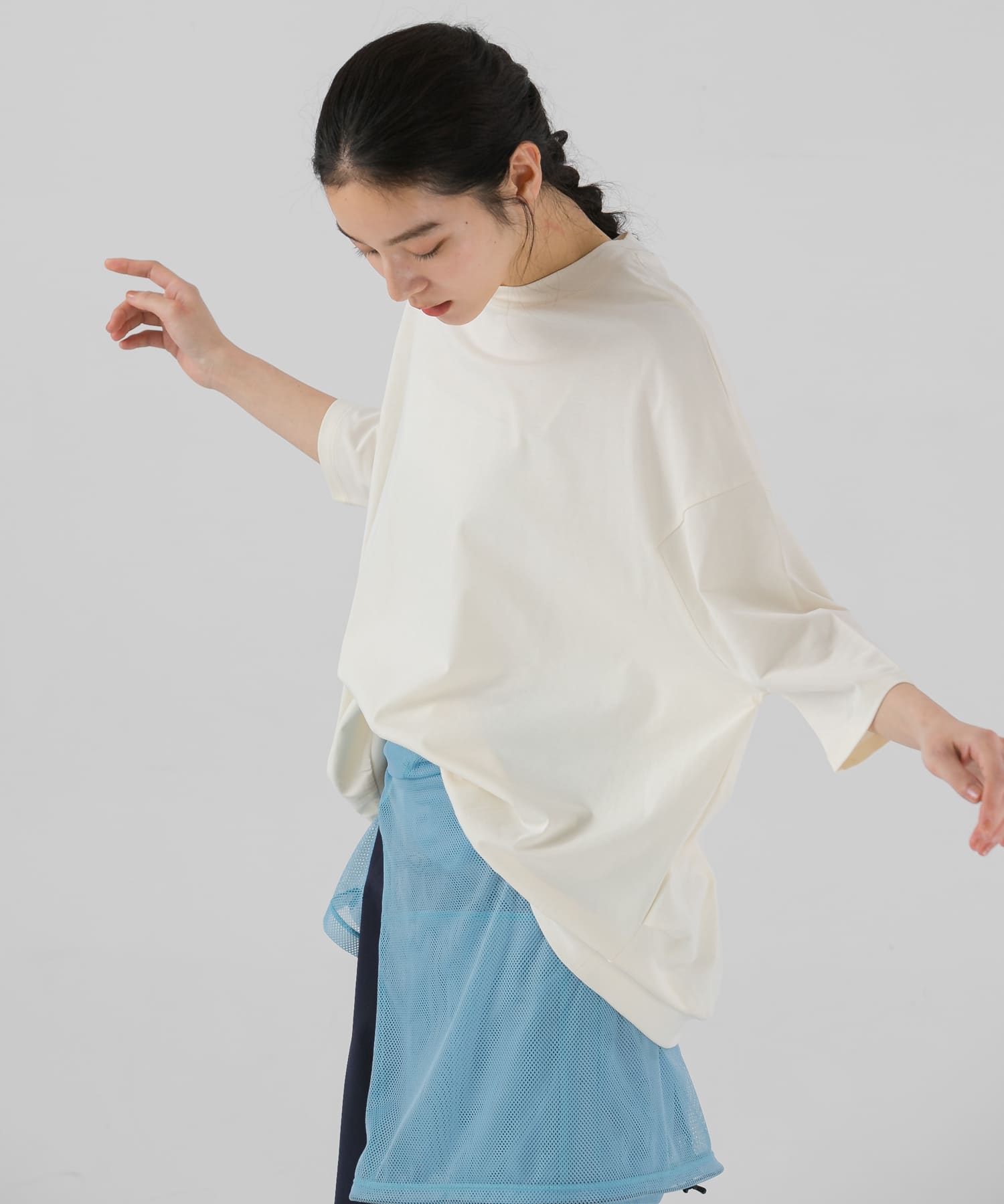 身長：168cm サイズ：one