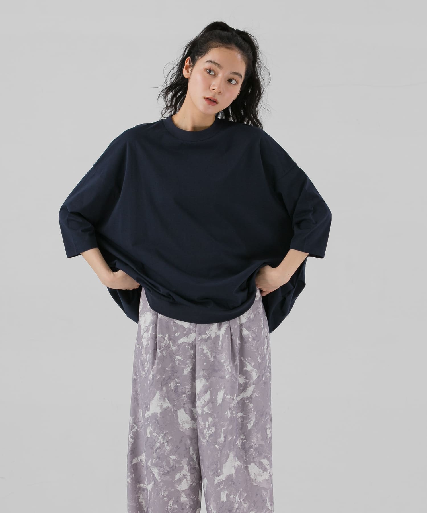 身長：168cm サイズ：one