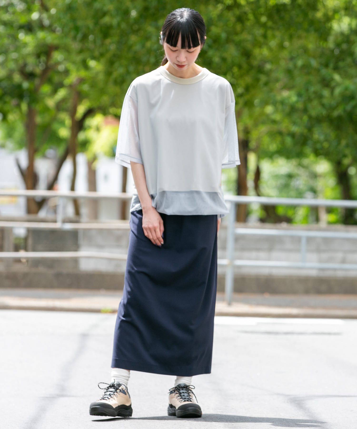 身長：161cm サイズ：one