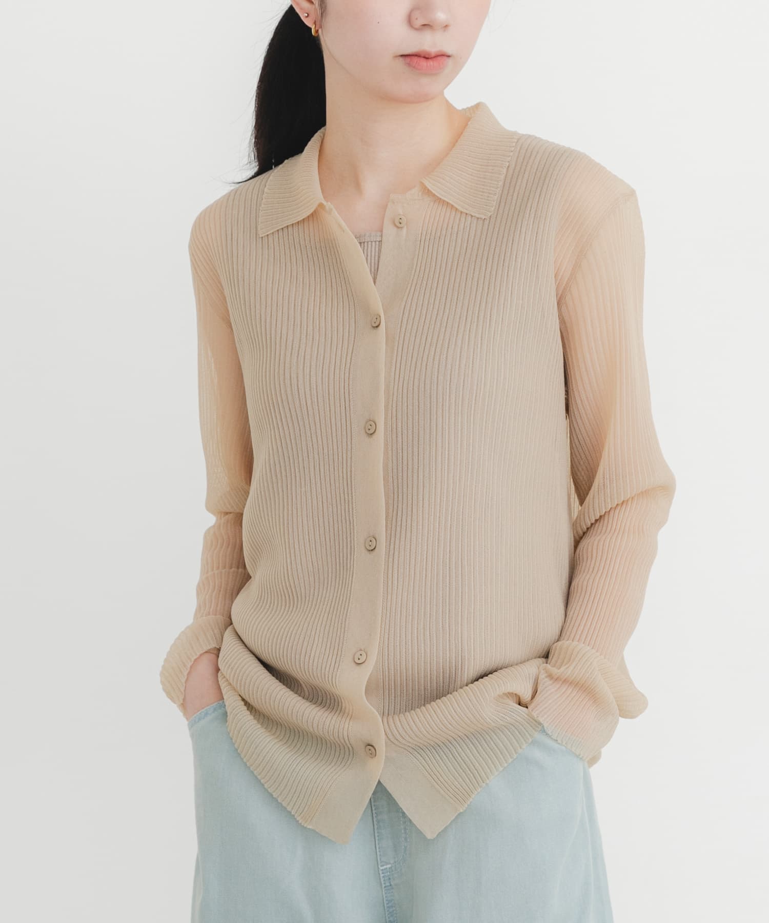 身長：161cm サイズ：one