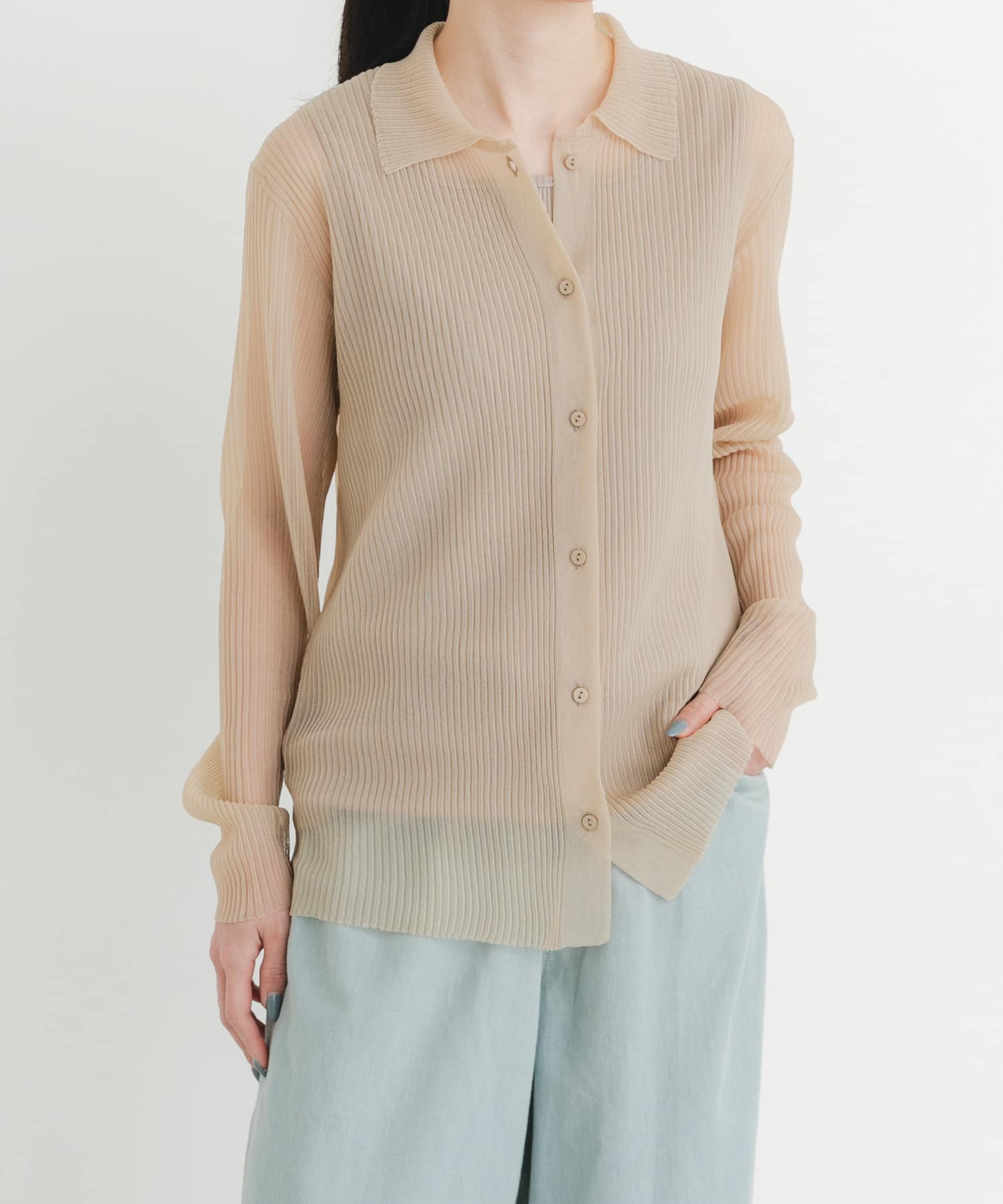 身長：161cm サイズ：one