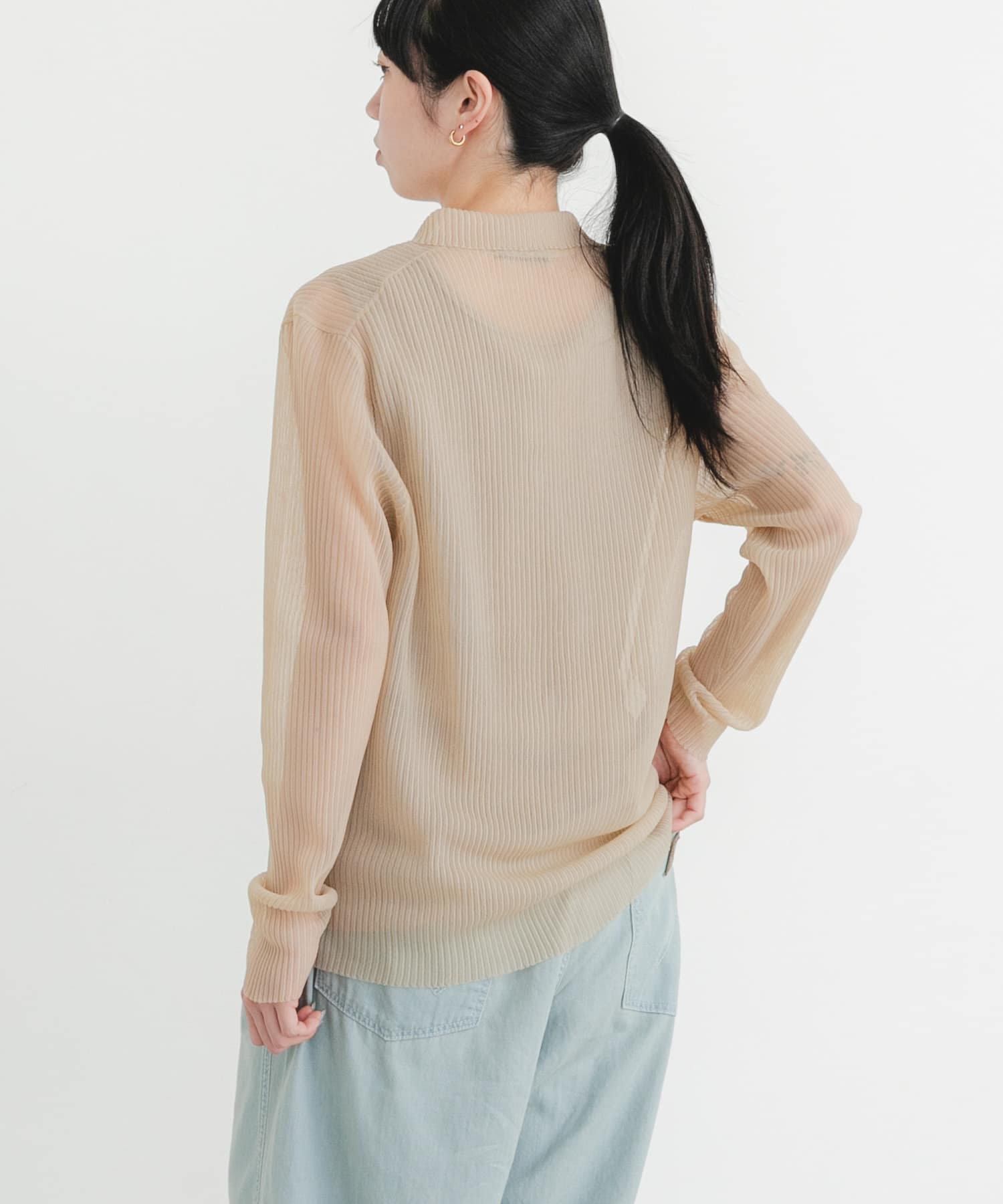 身長：161cm サイズ：one