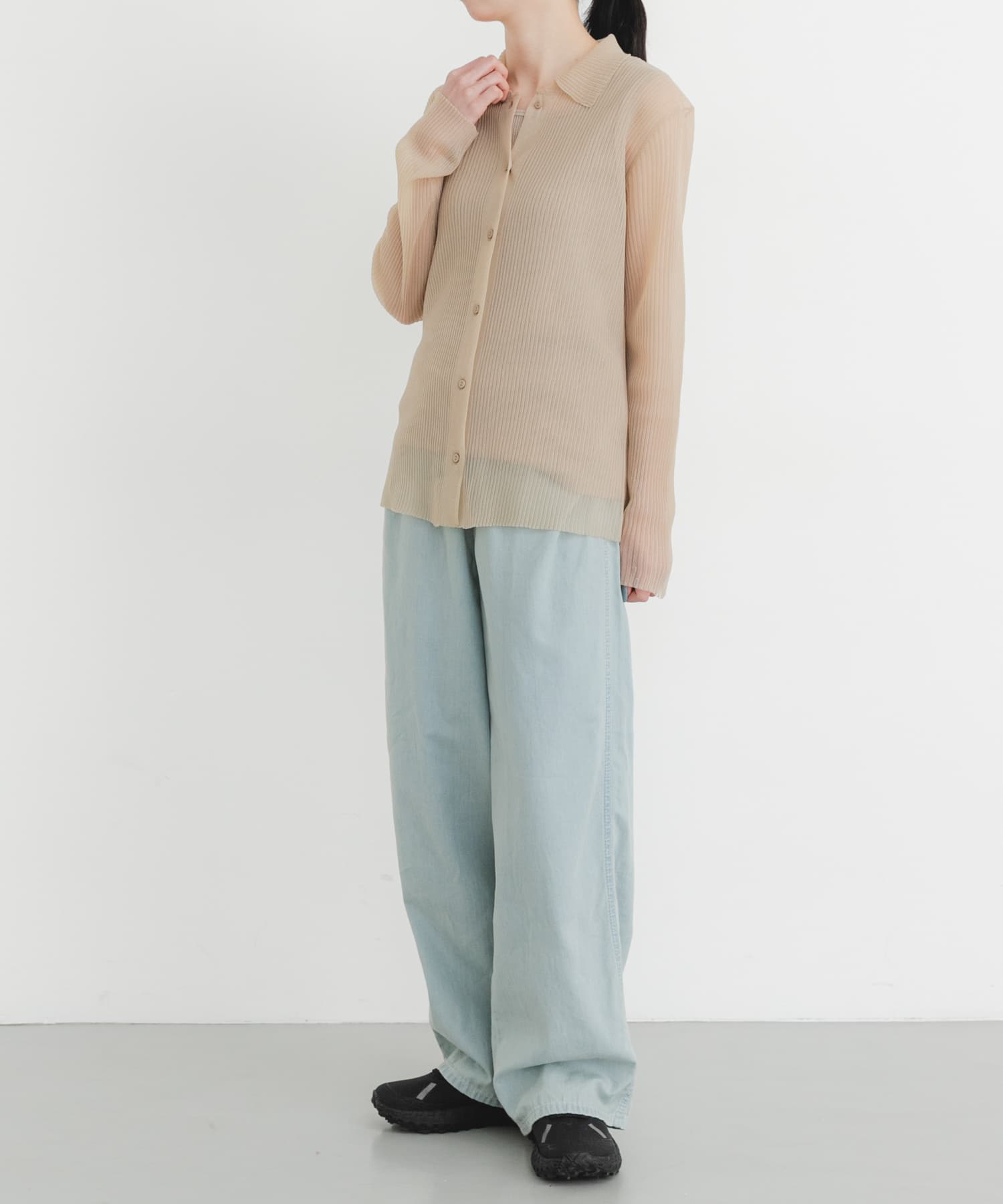 身長：161cm サイズ：one