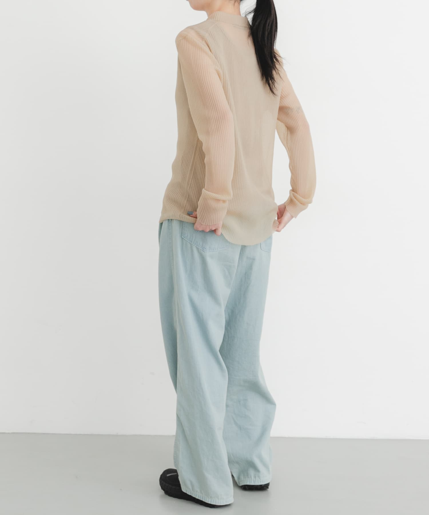 身長：161cm サイズ：one