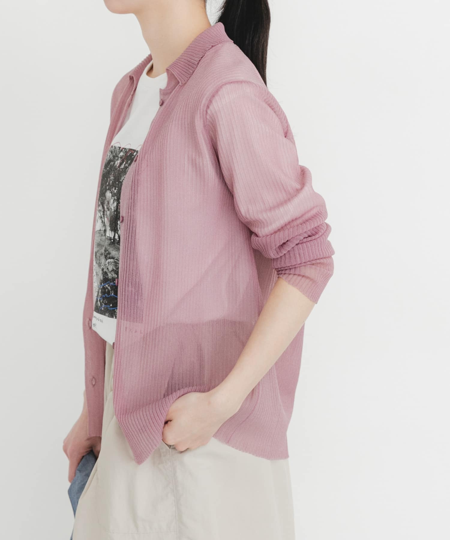 身長：161cm サイズ：one