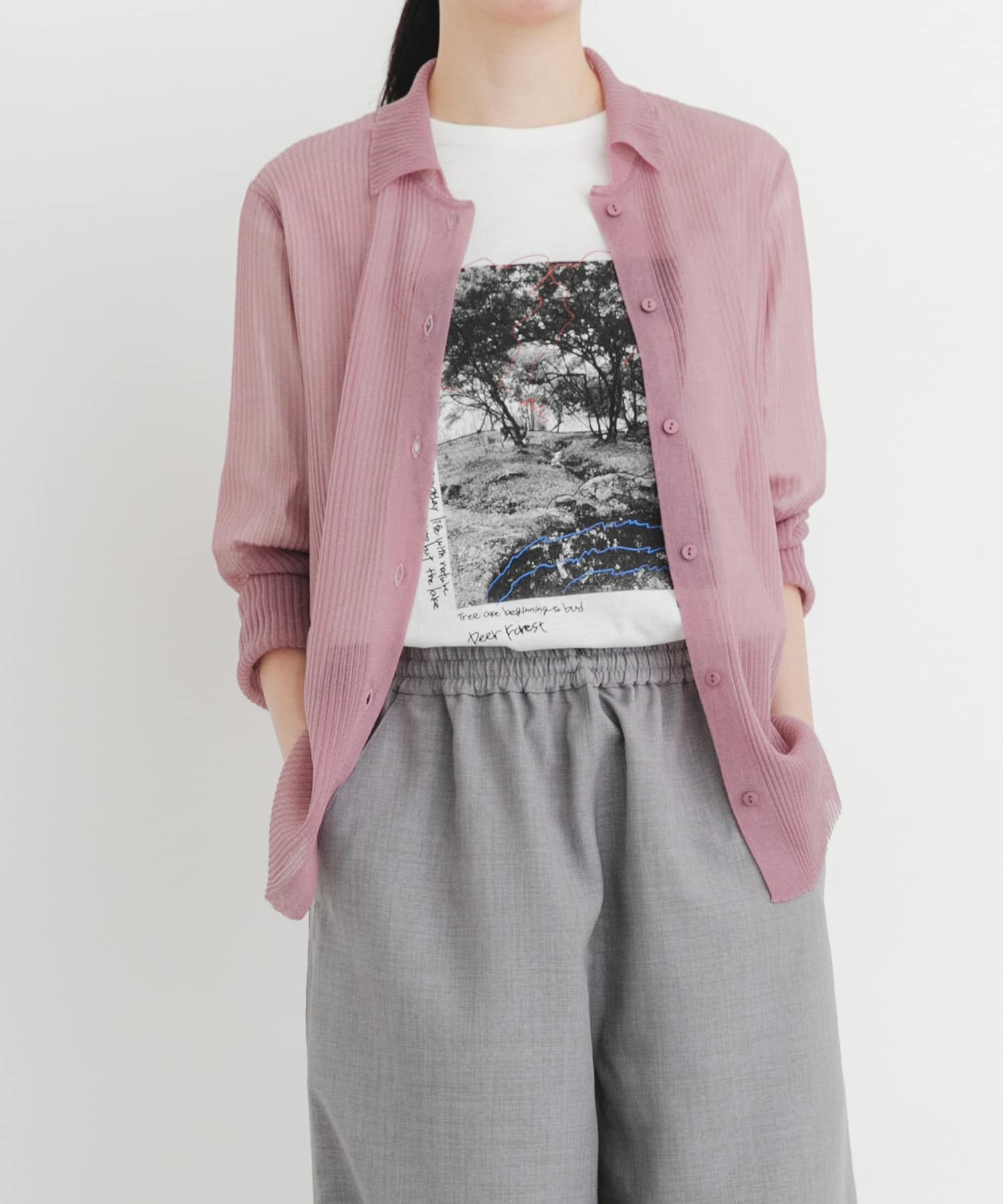 身長：161cm サイズ：one