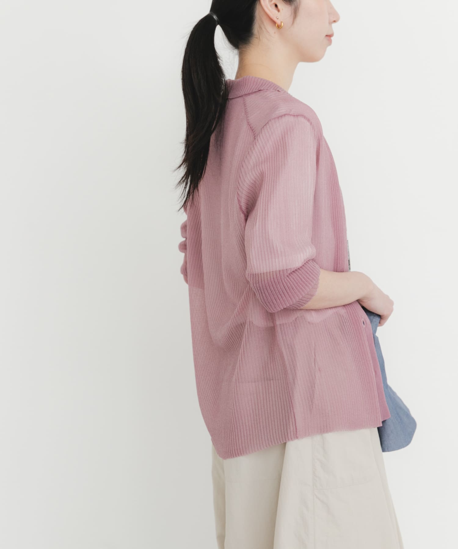 身長：161cm サイズ：one