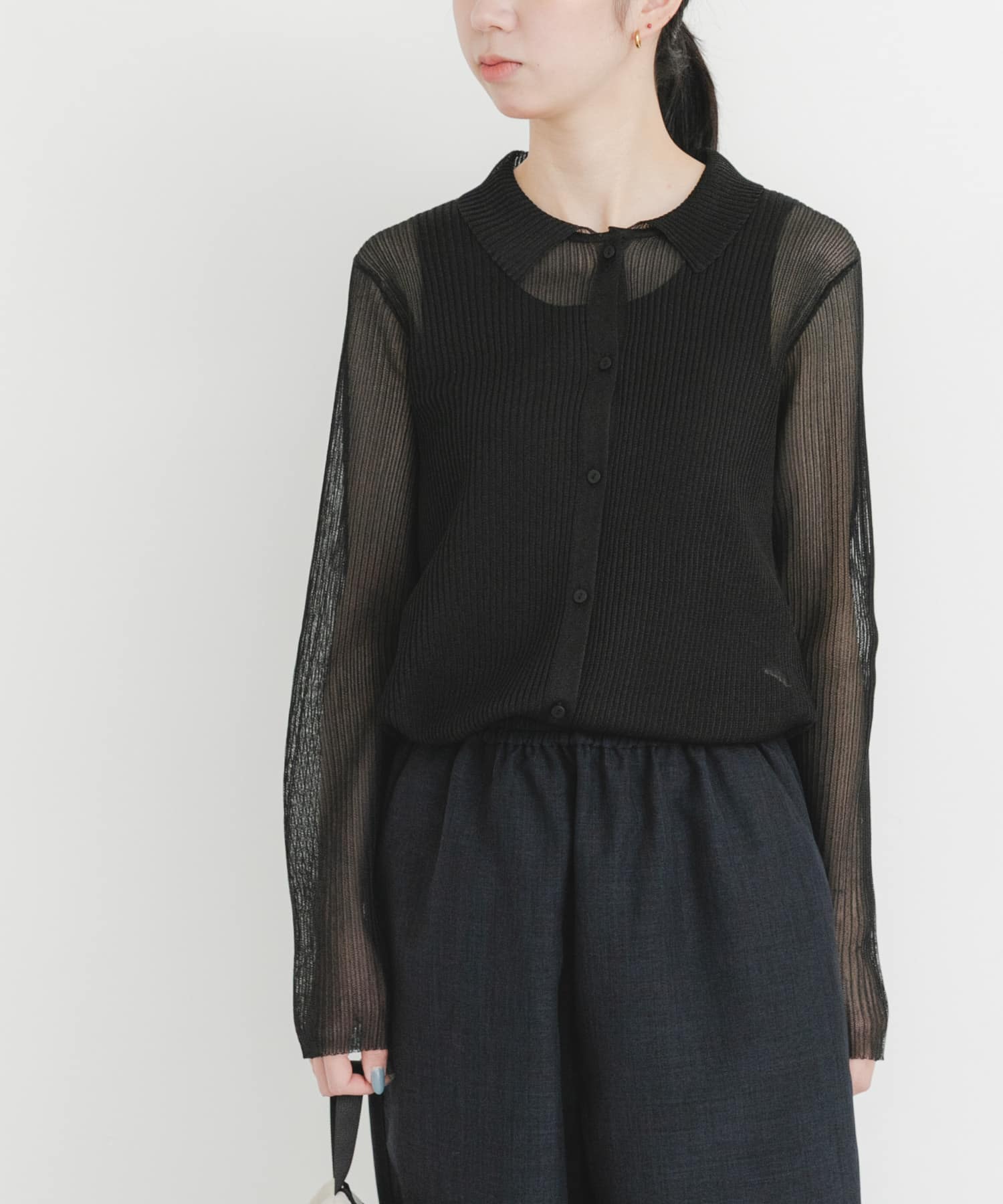 身長：161cm サイズ：one