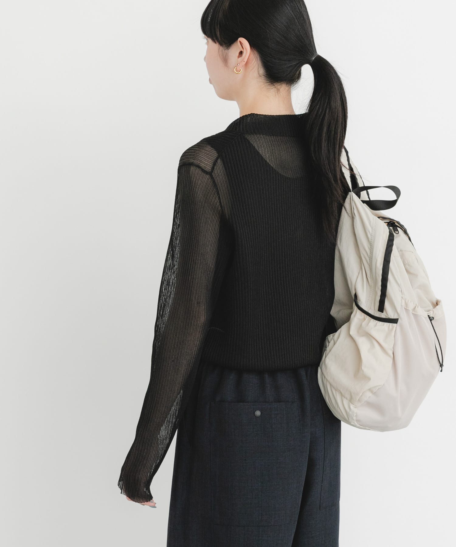 身長：161cm サイズ：one