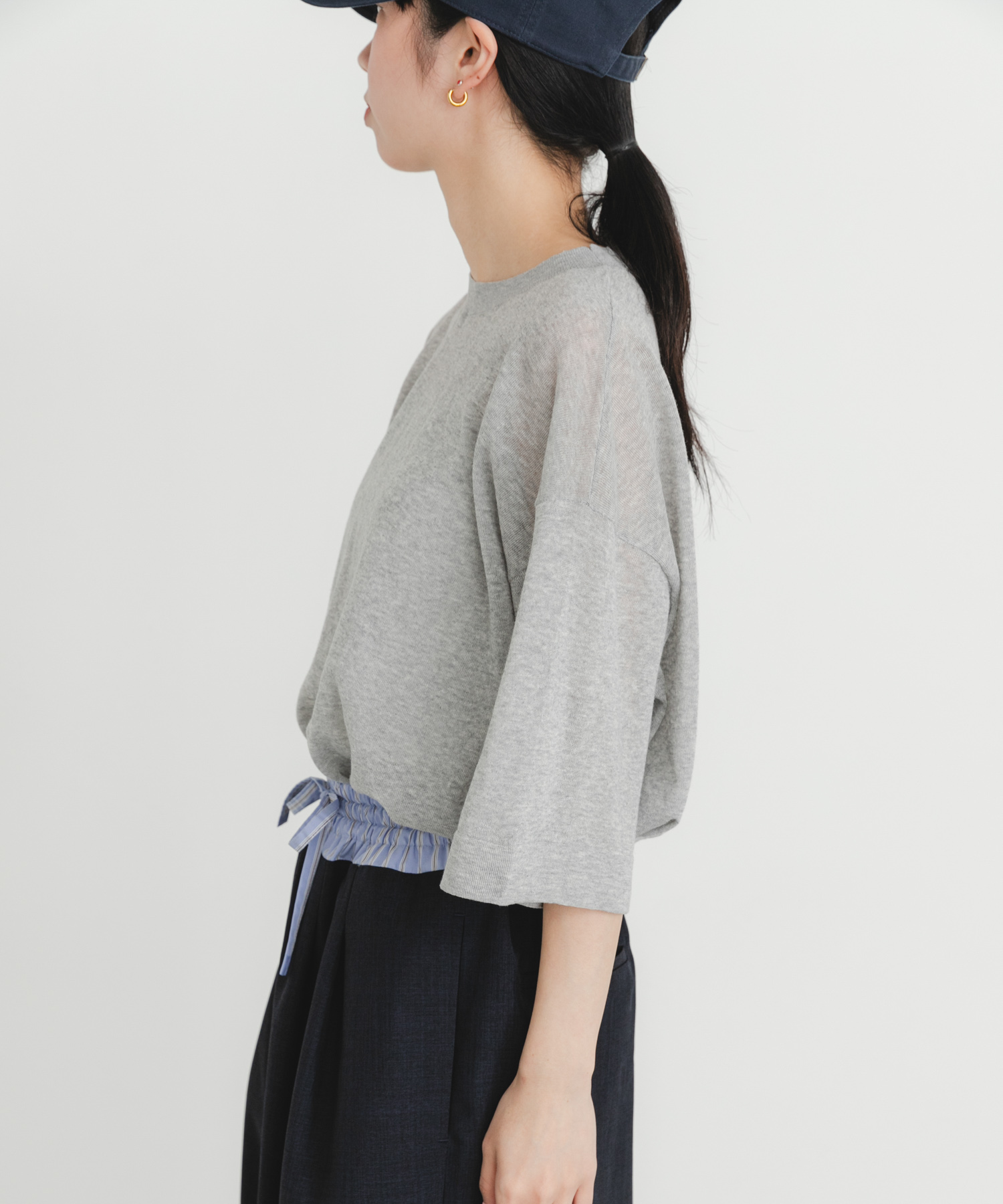 ハイゲージニットTシャツ