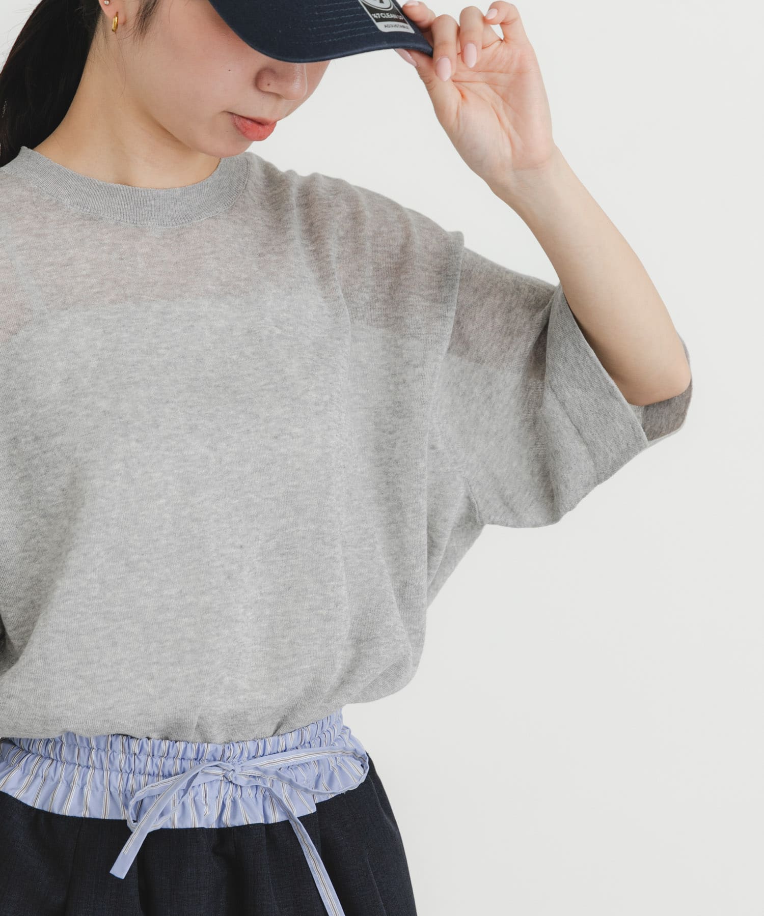 杢グレー