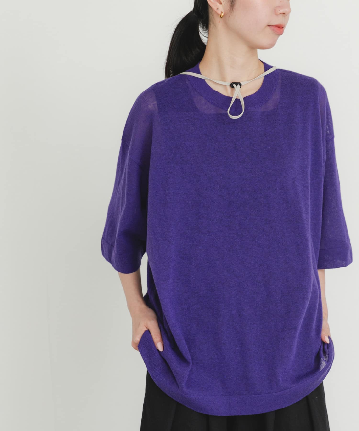 身長：161cm サイズ：FREE