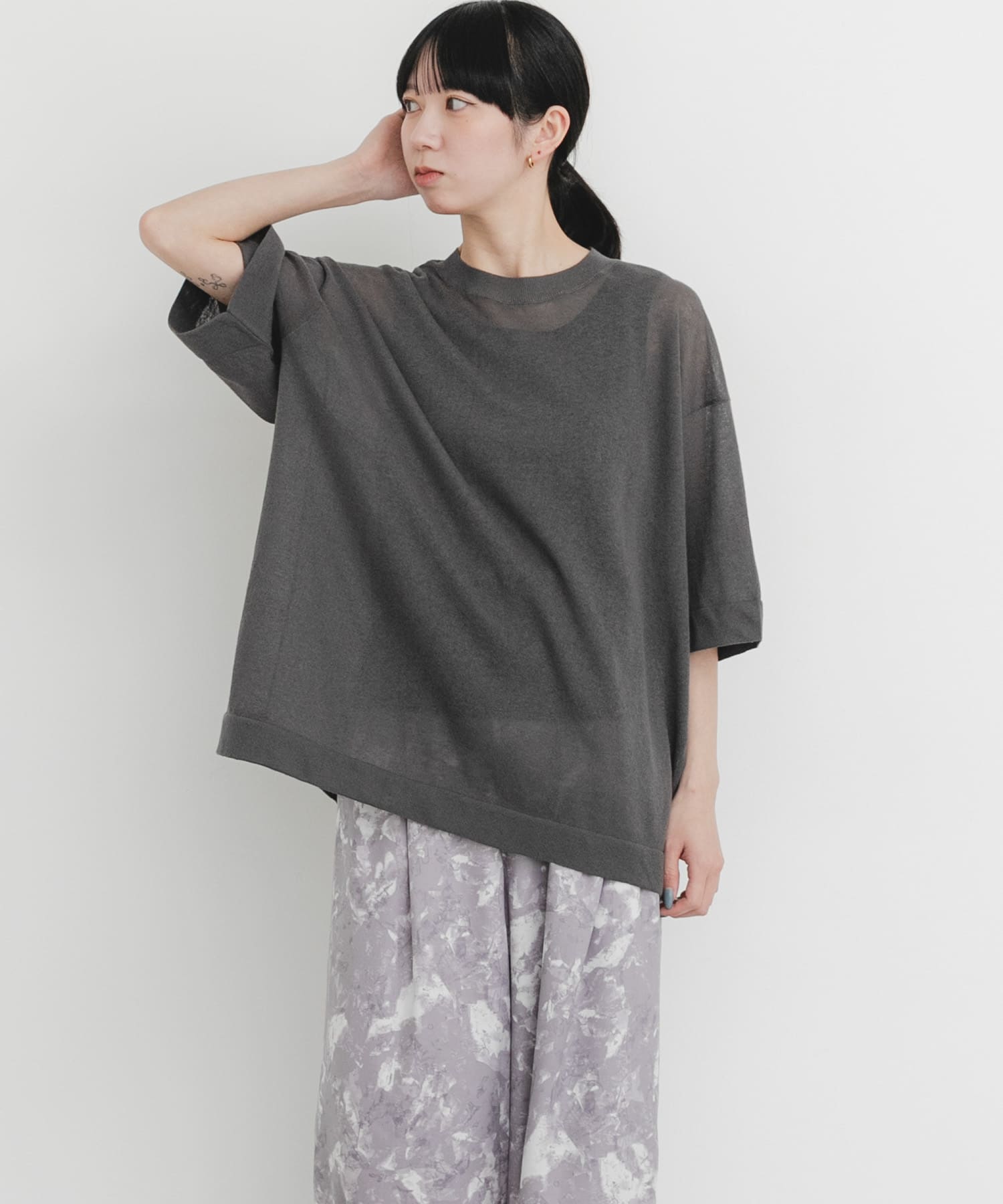 身長：161cm サイズ：FREE