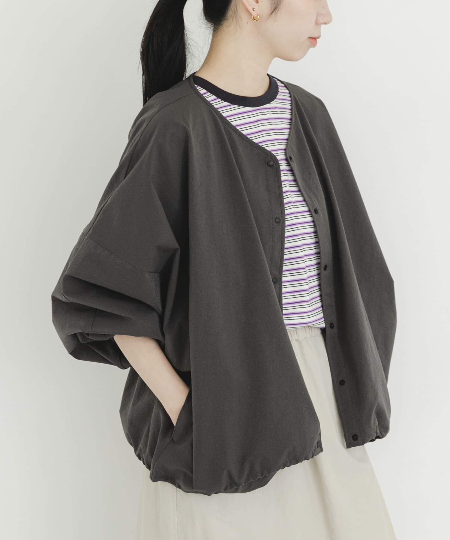 身長：161cm サイズ：one