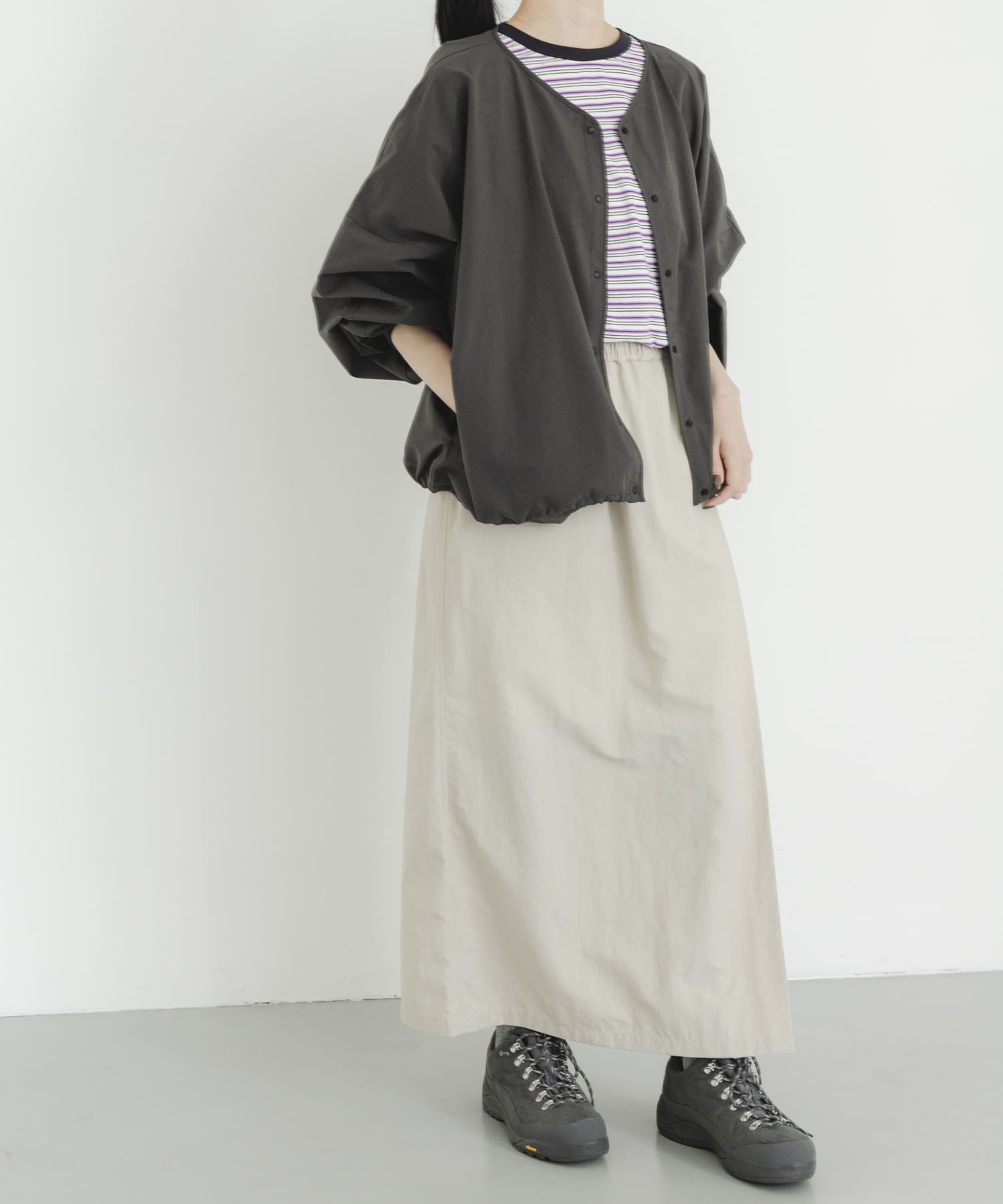 身長：161cm サイズ：one