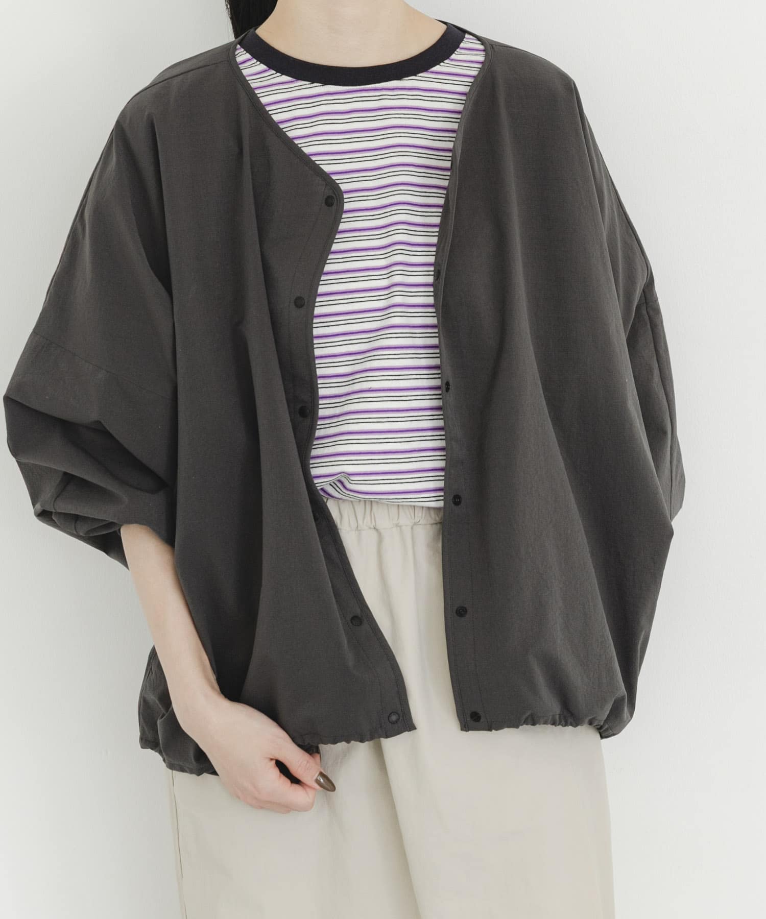 身長：161cm サイズ：one