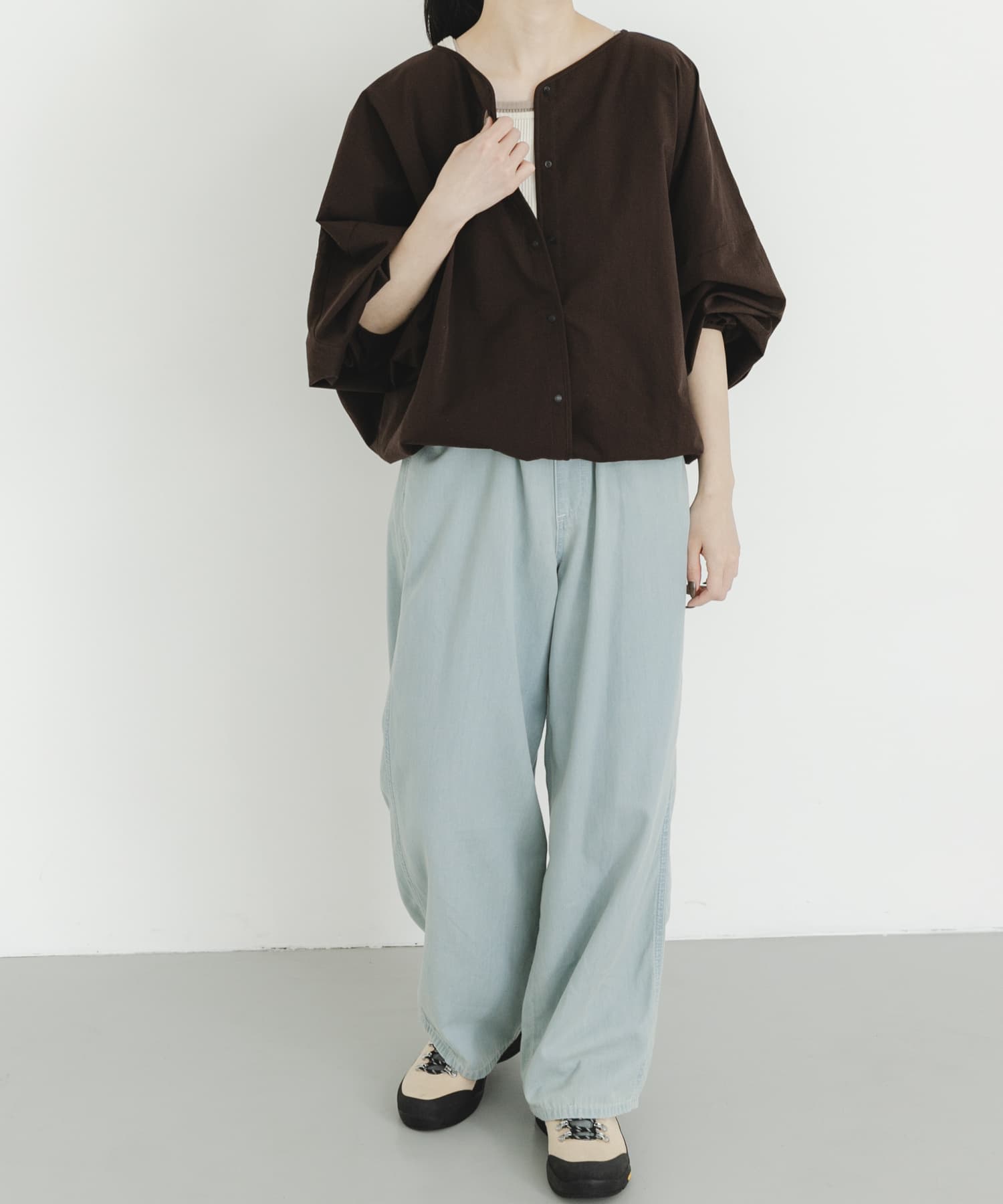 身長：161cm サイズ：one