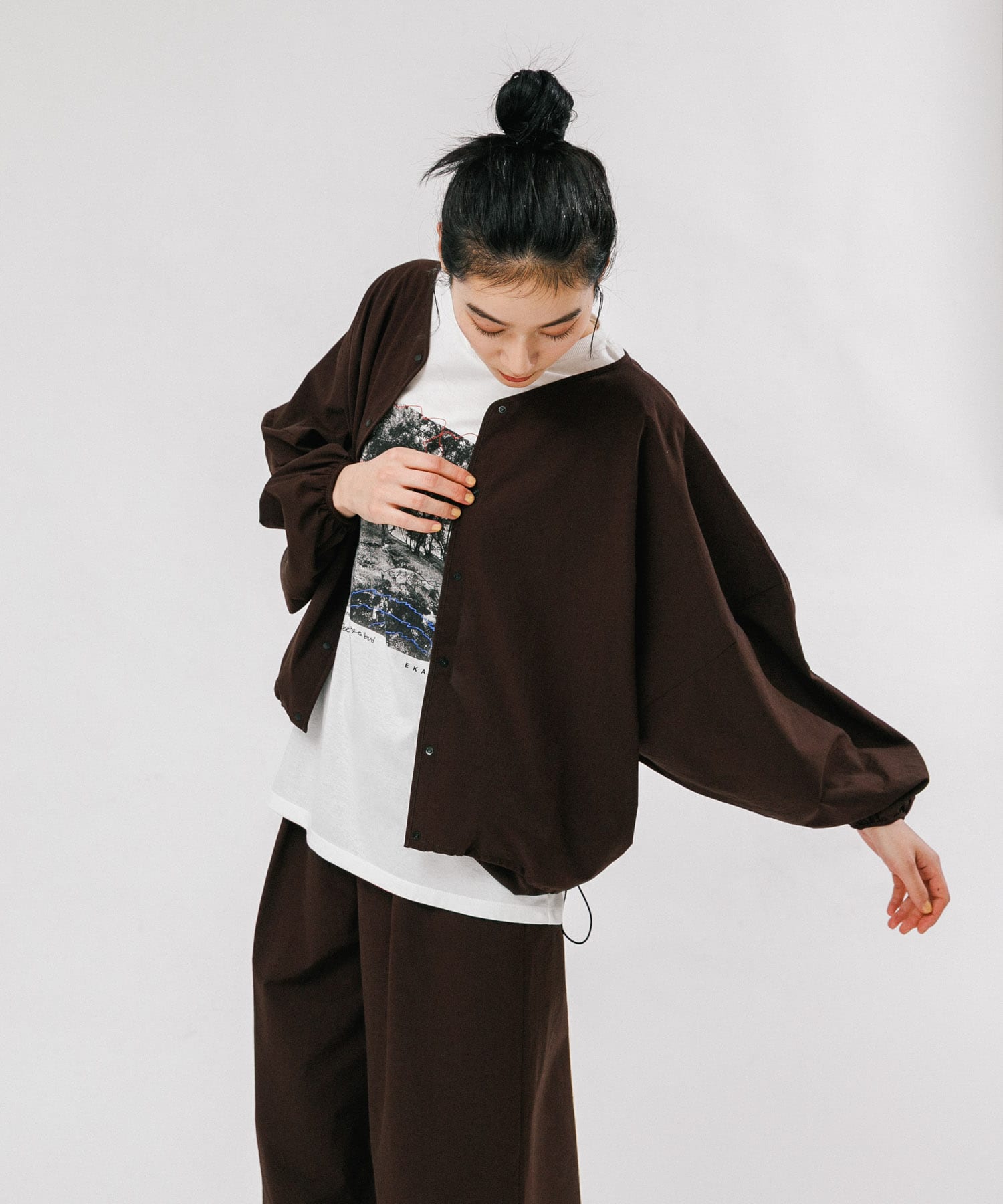 身長：168cm サイズ：one