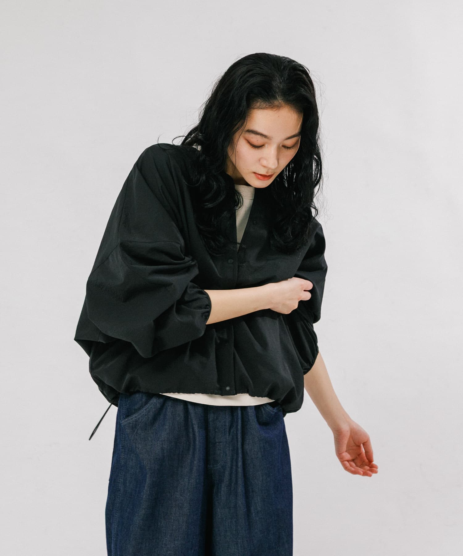 身長：168cm サイズ：one