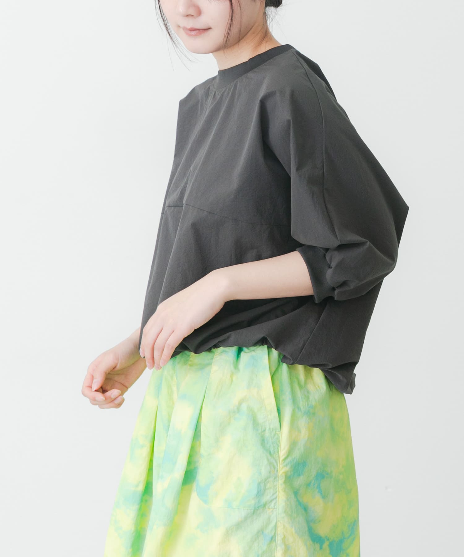 身長：169cm サイズ：one