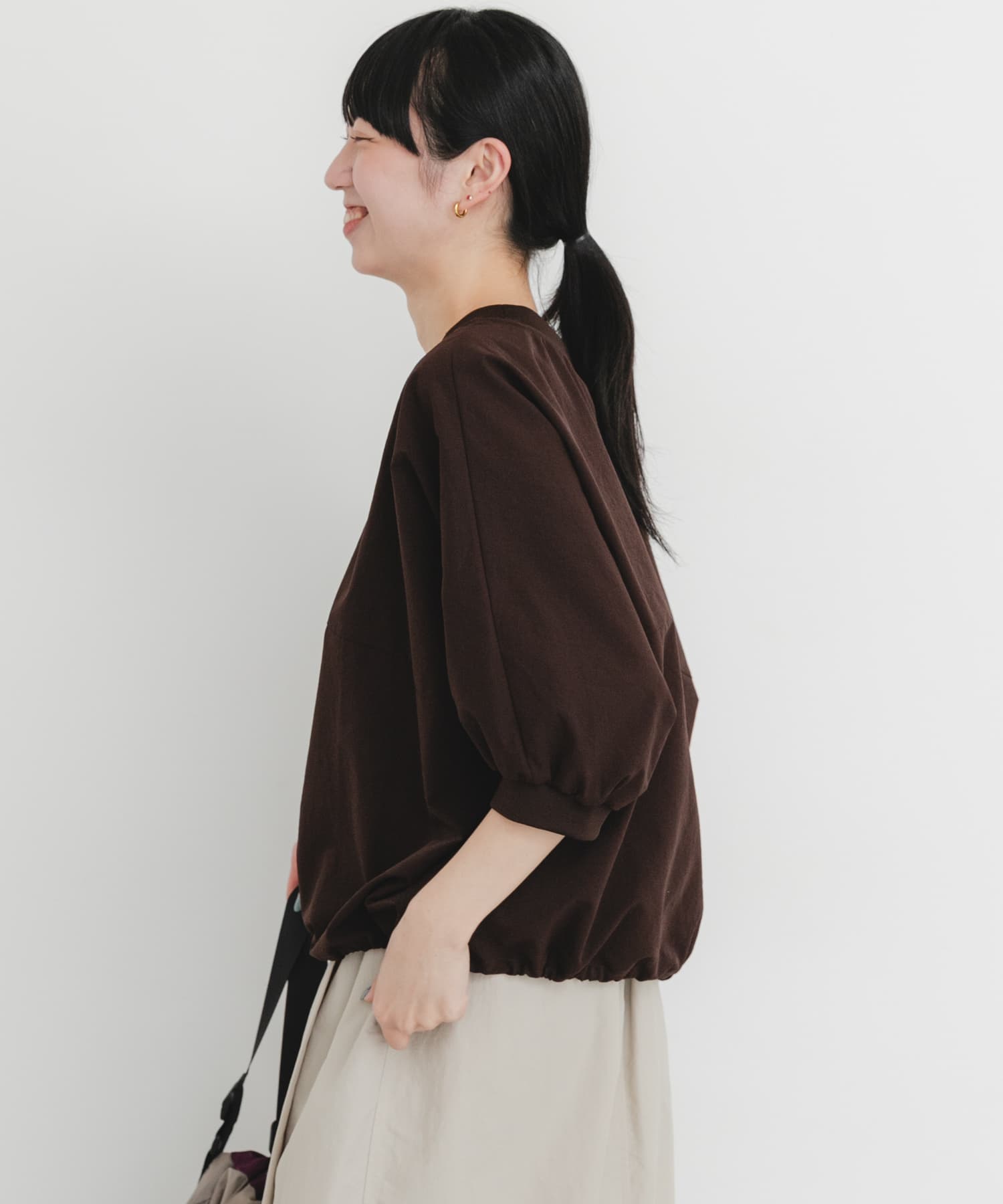 身長：161cm サイズ：one