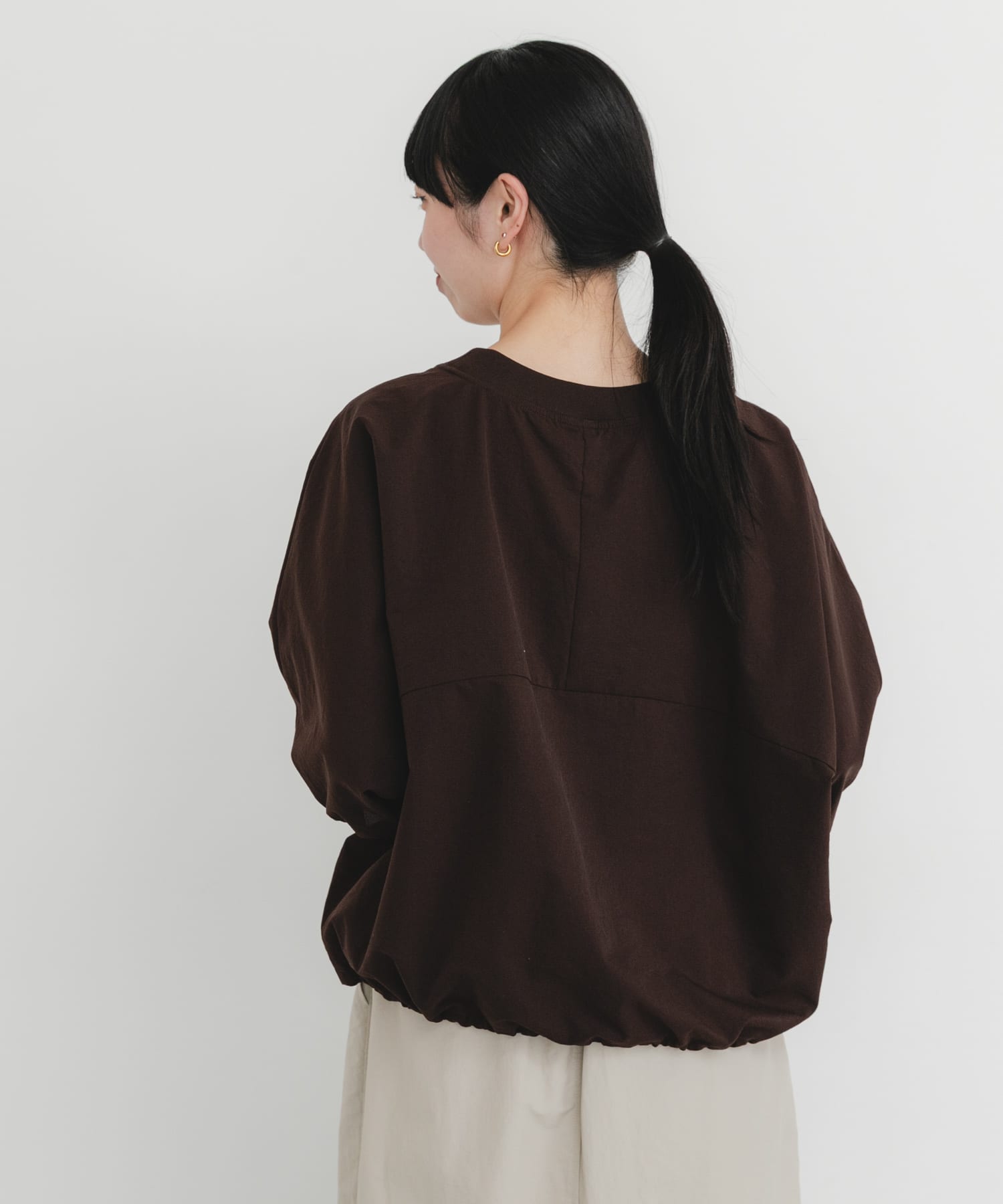 身長：161cm サイズ：one