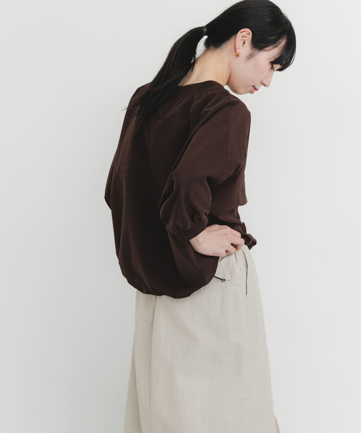 身長：161cm サイズ：one