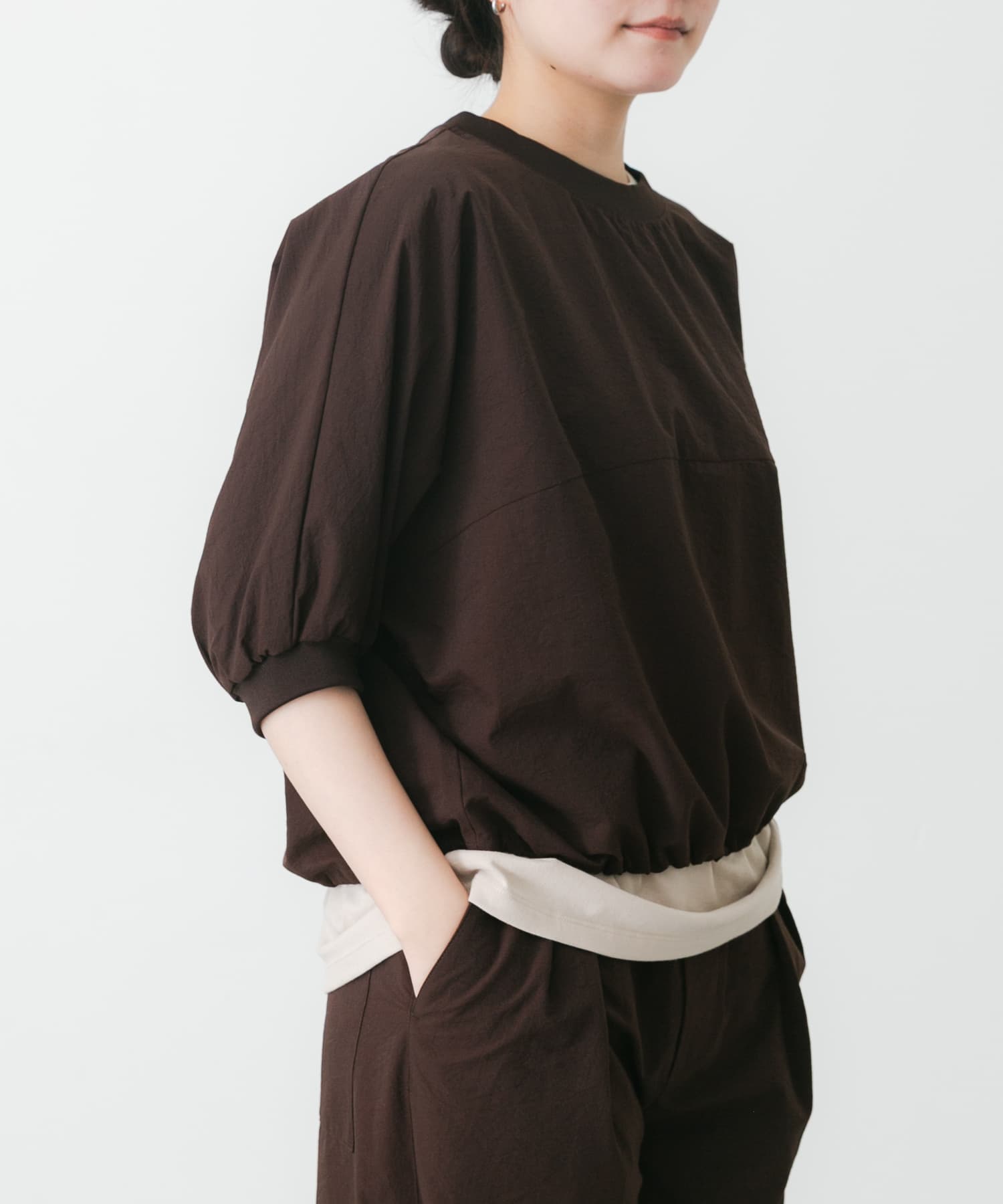 身長：169cm サイズ：one