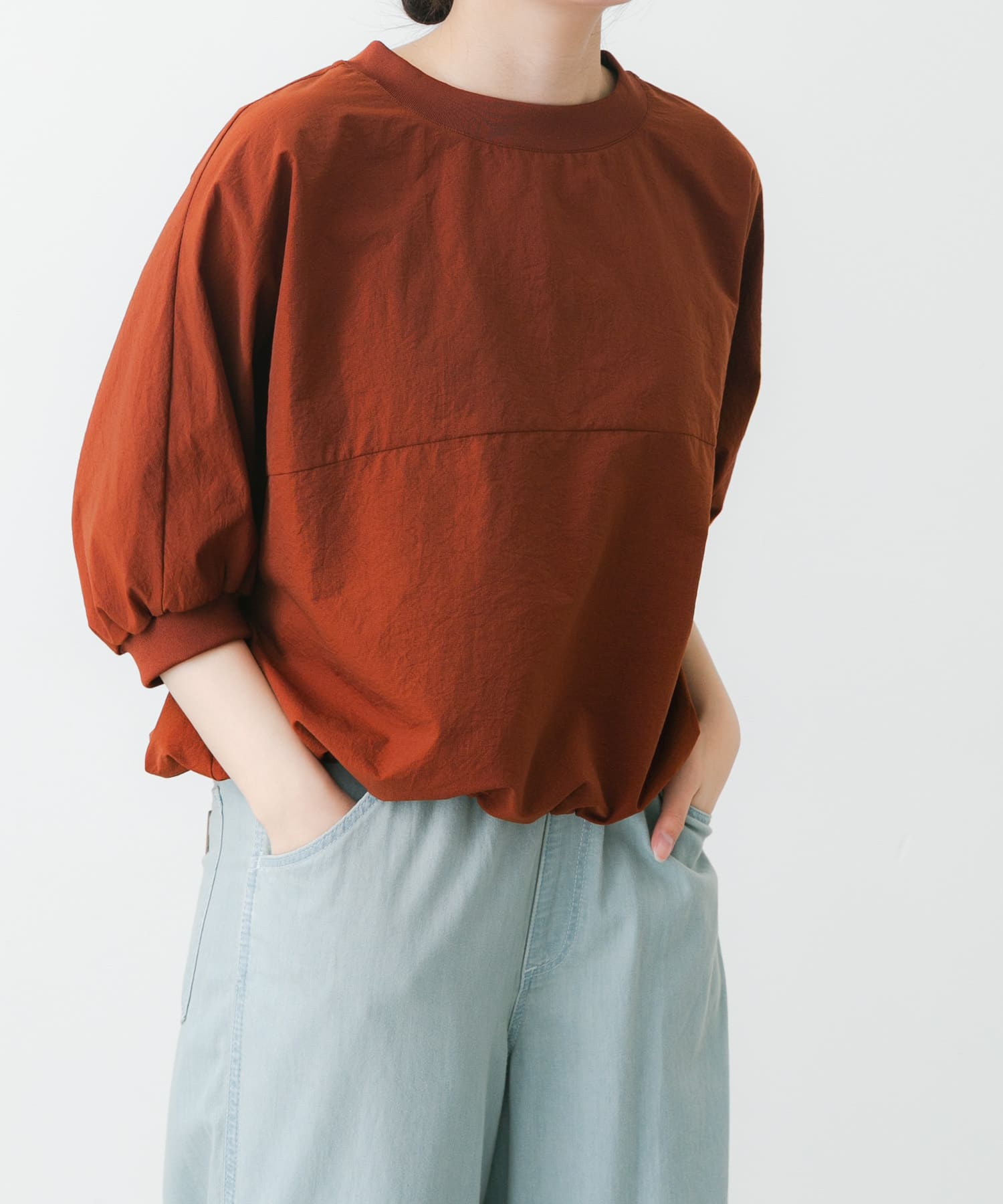 身長：169cm サイズ：one