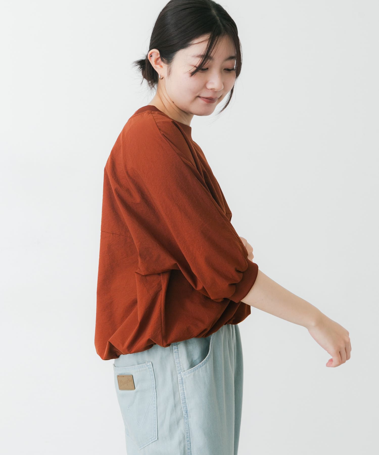 身長：169cm サイズ：one