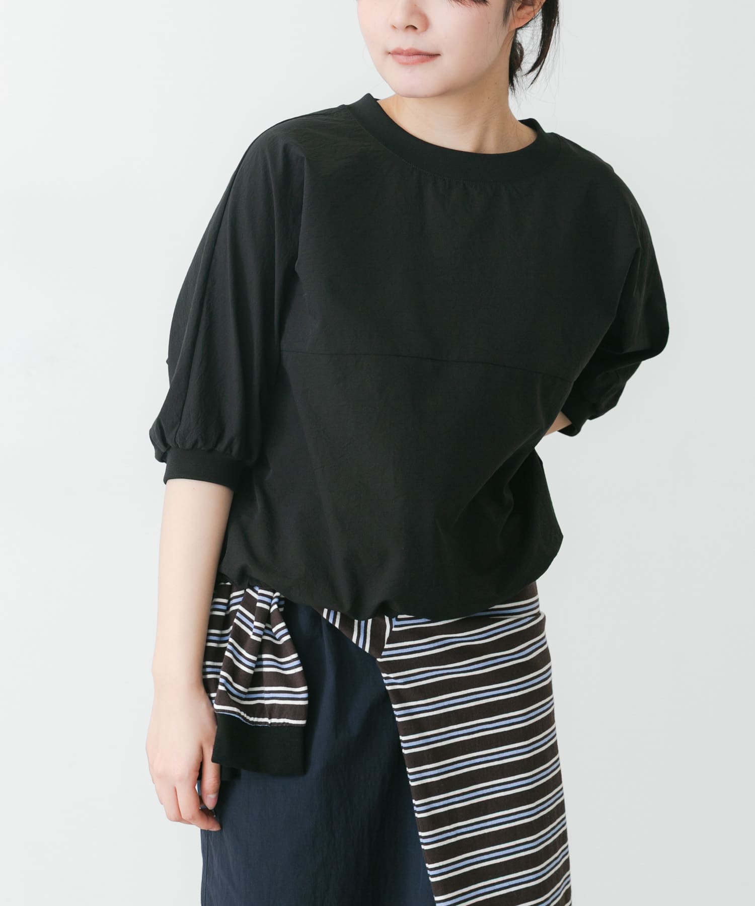 身長：169cm サイズ：one