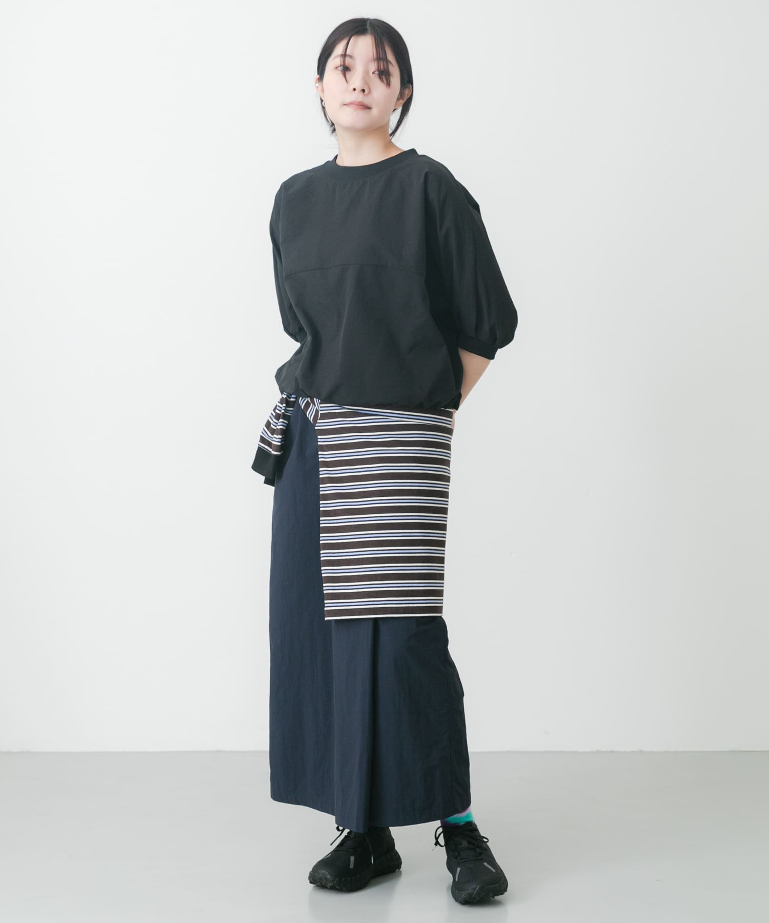 身長：169cm サイズ：one