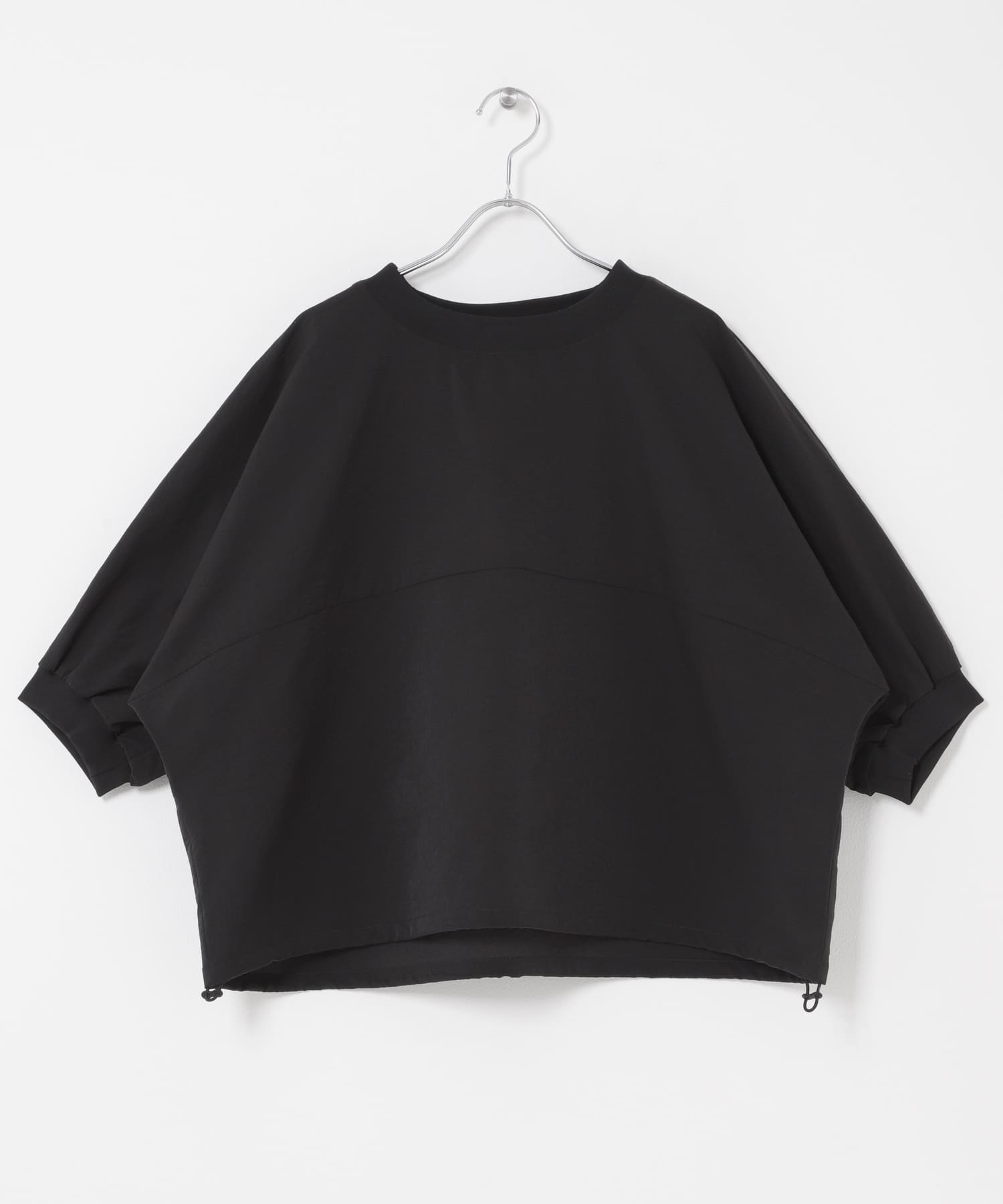 DOT AIR SHORT-SLEEVE PULLOVER ブラック One