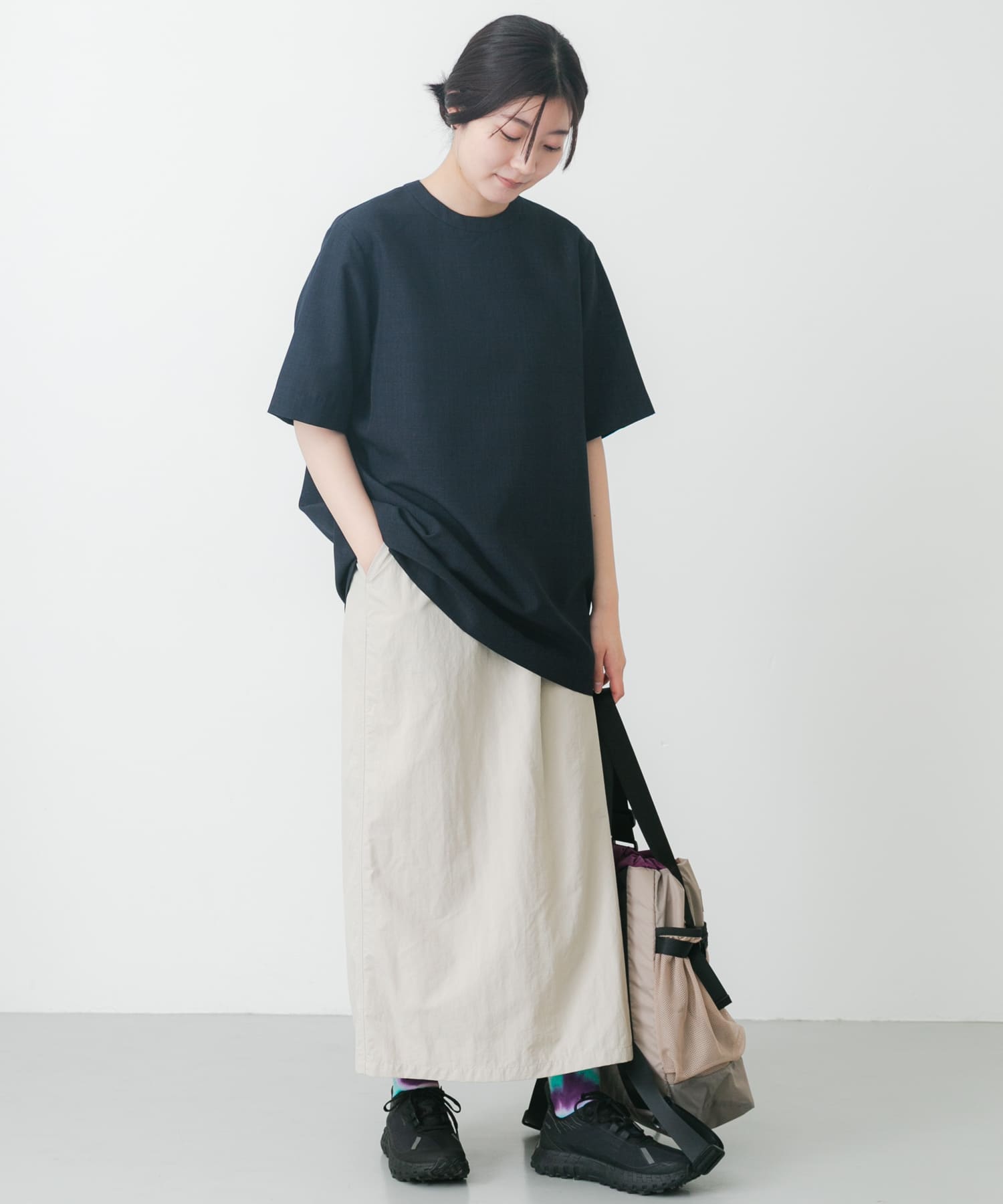 身長：169cm サイズ：one