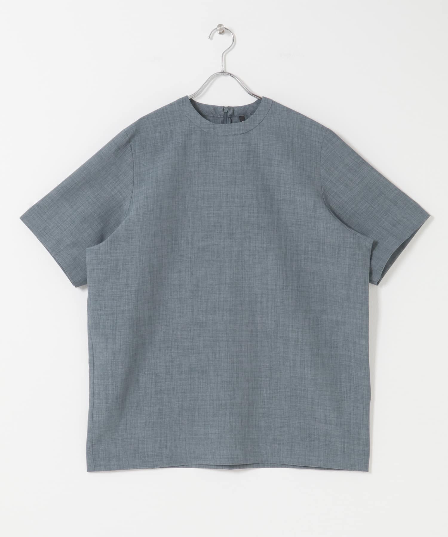 『UR TECH DRYLUXE』ハイツイストプルオーバー ブルーグレー Free